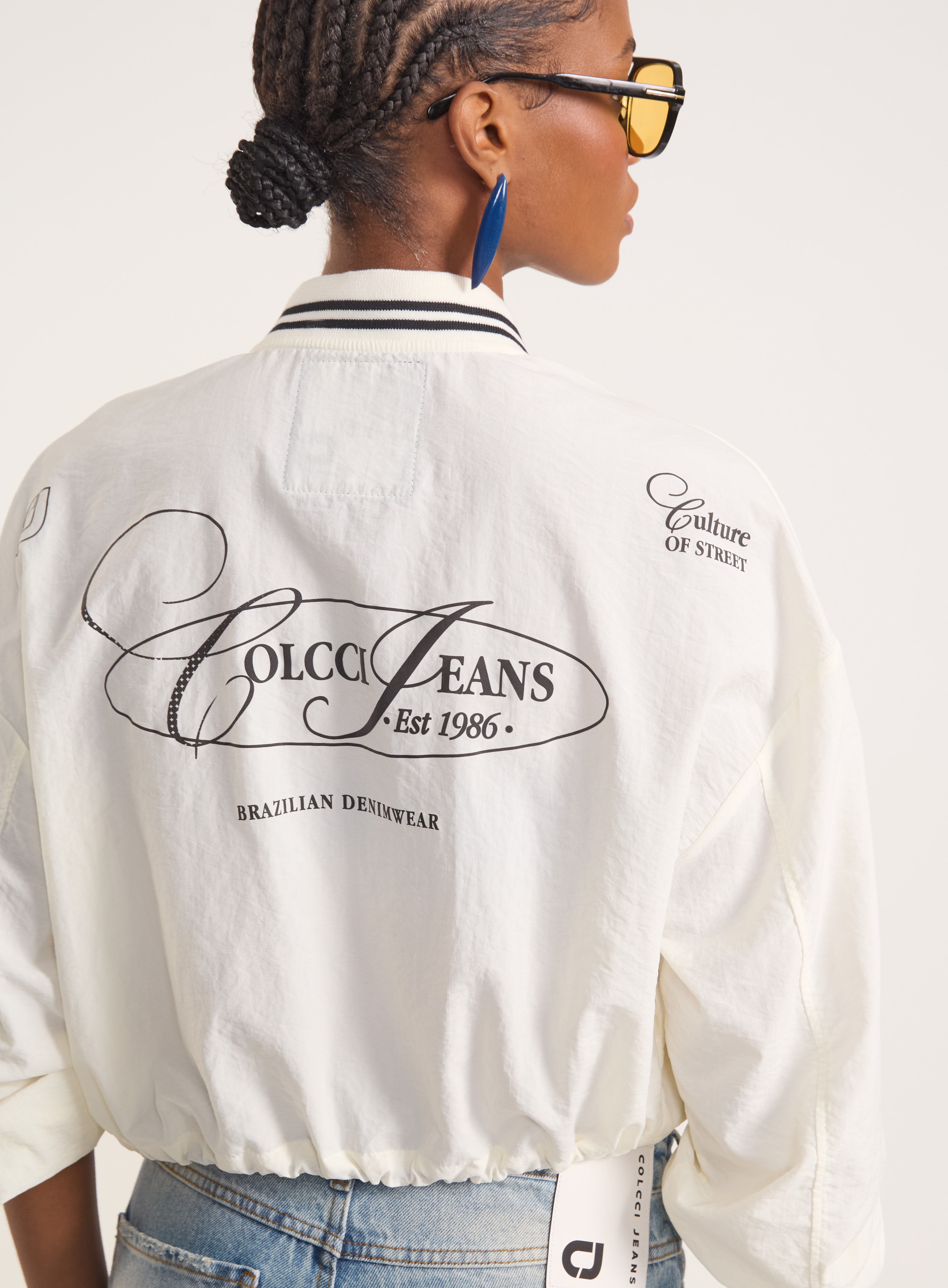 CASACO COLCCI JEANS M OFF SHELL