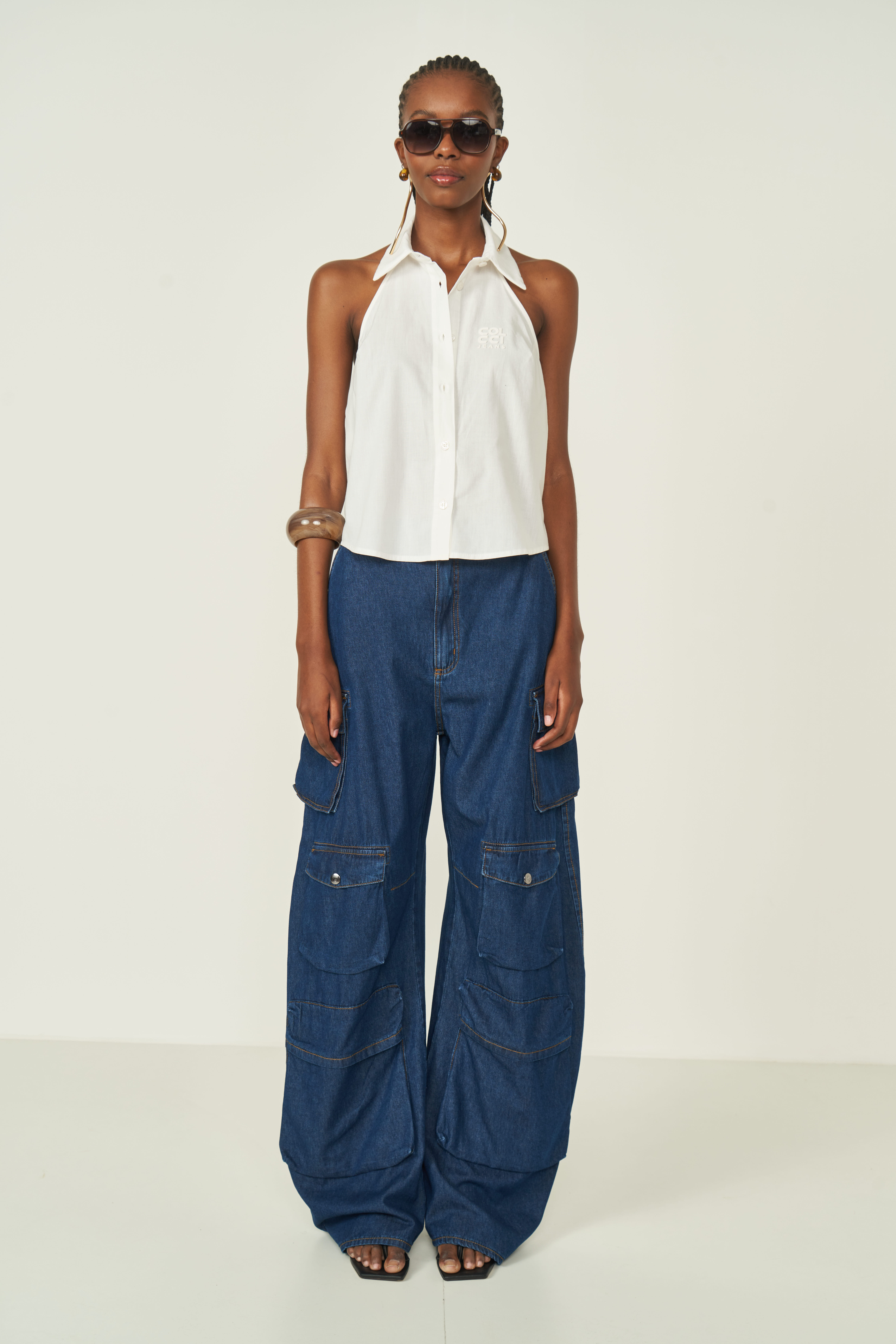 CALÇA JEANS BARCELONA 34 INDIGO