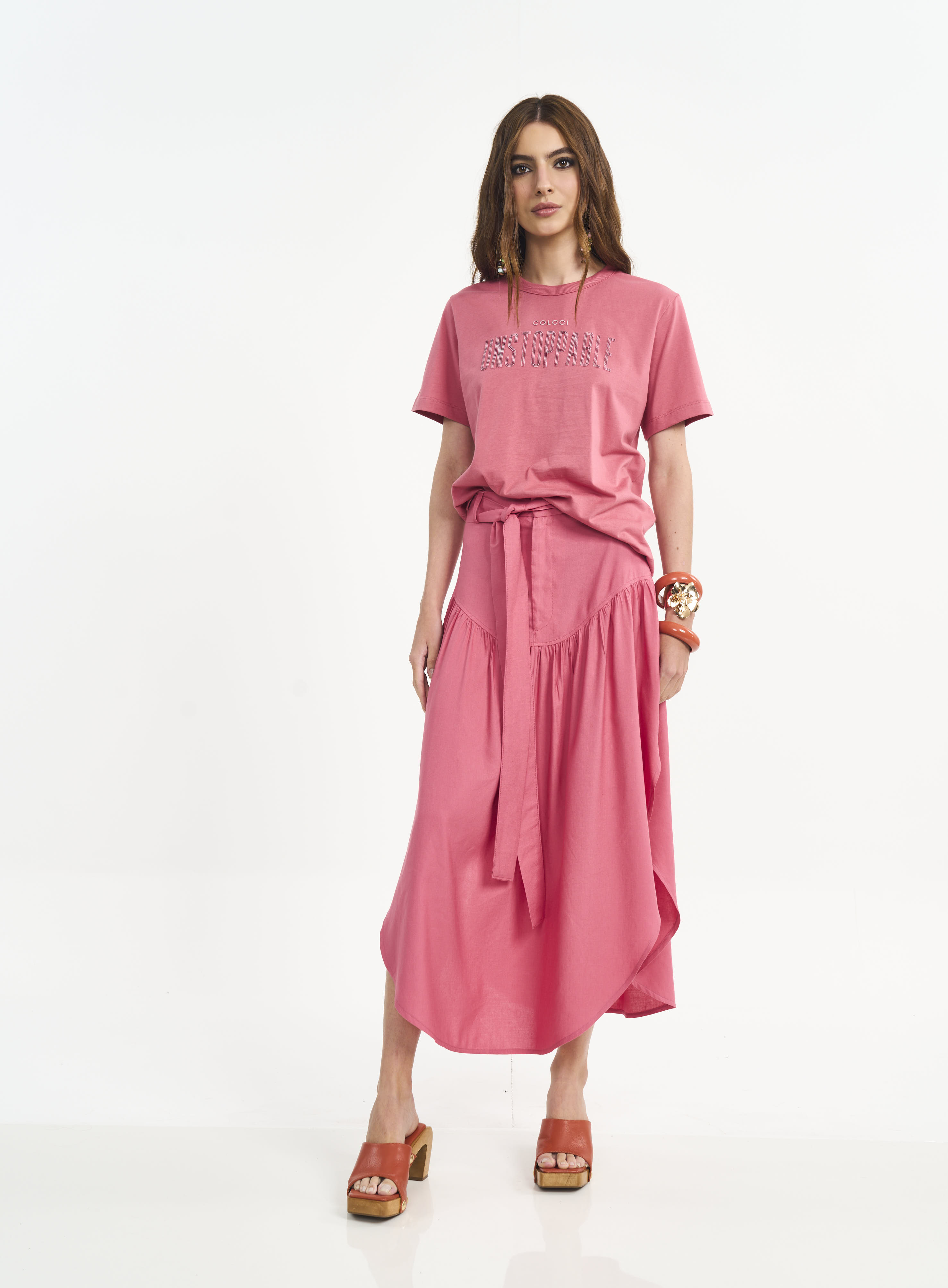 CAMISETA COLCCI G ROSA DANDY