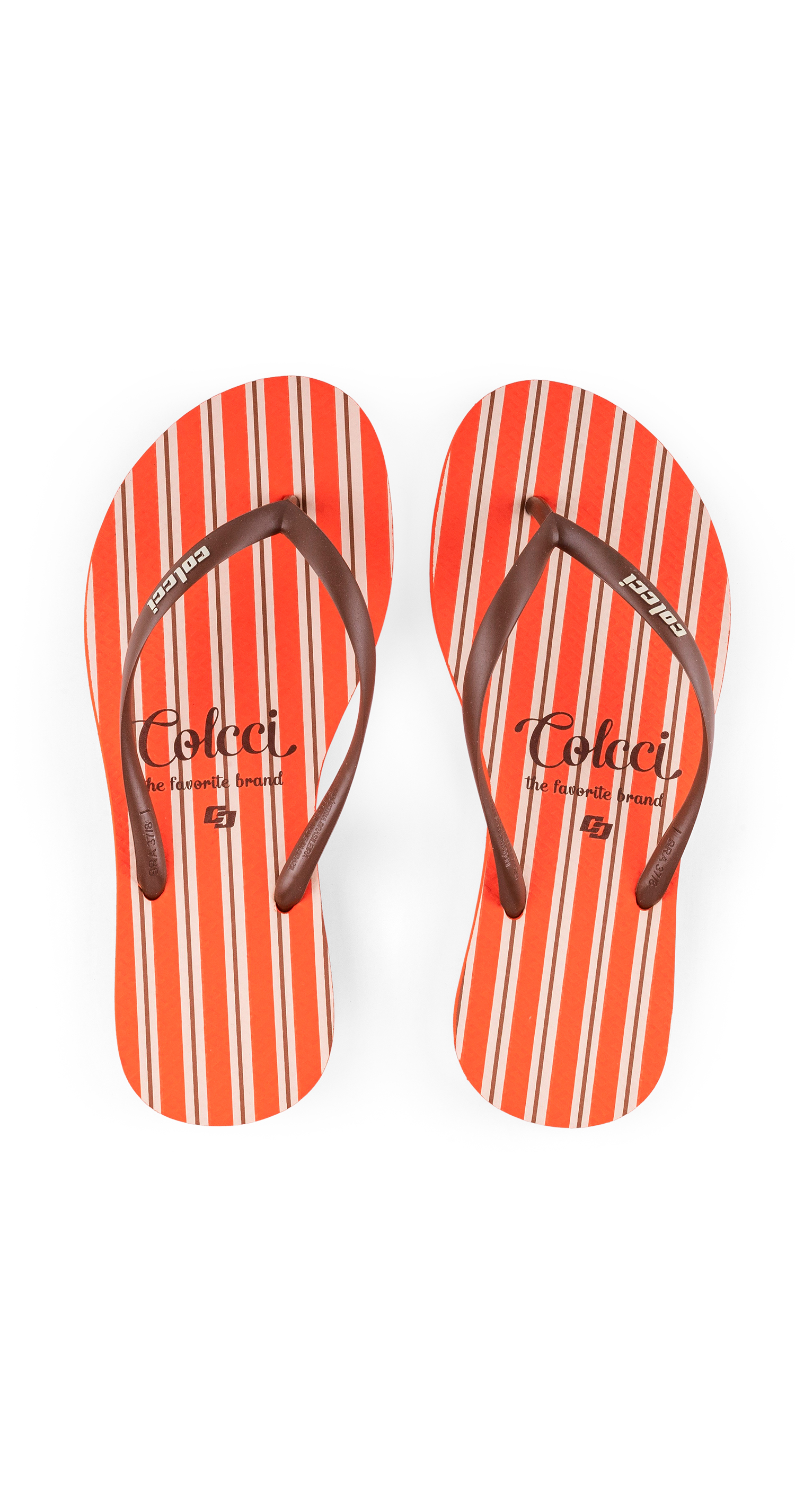 CHINELO COLCCI FEMININO LISTRAS 33-34 AZUL TRANQUI
