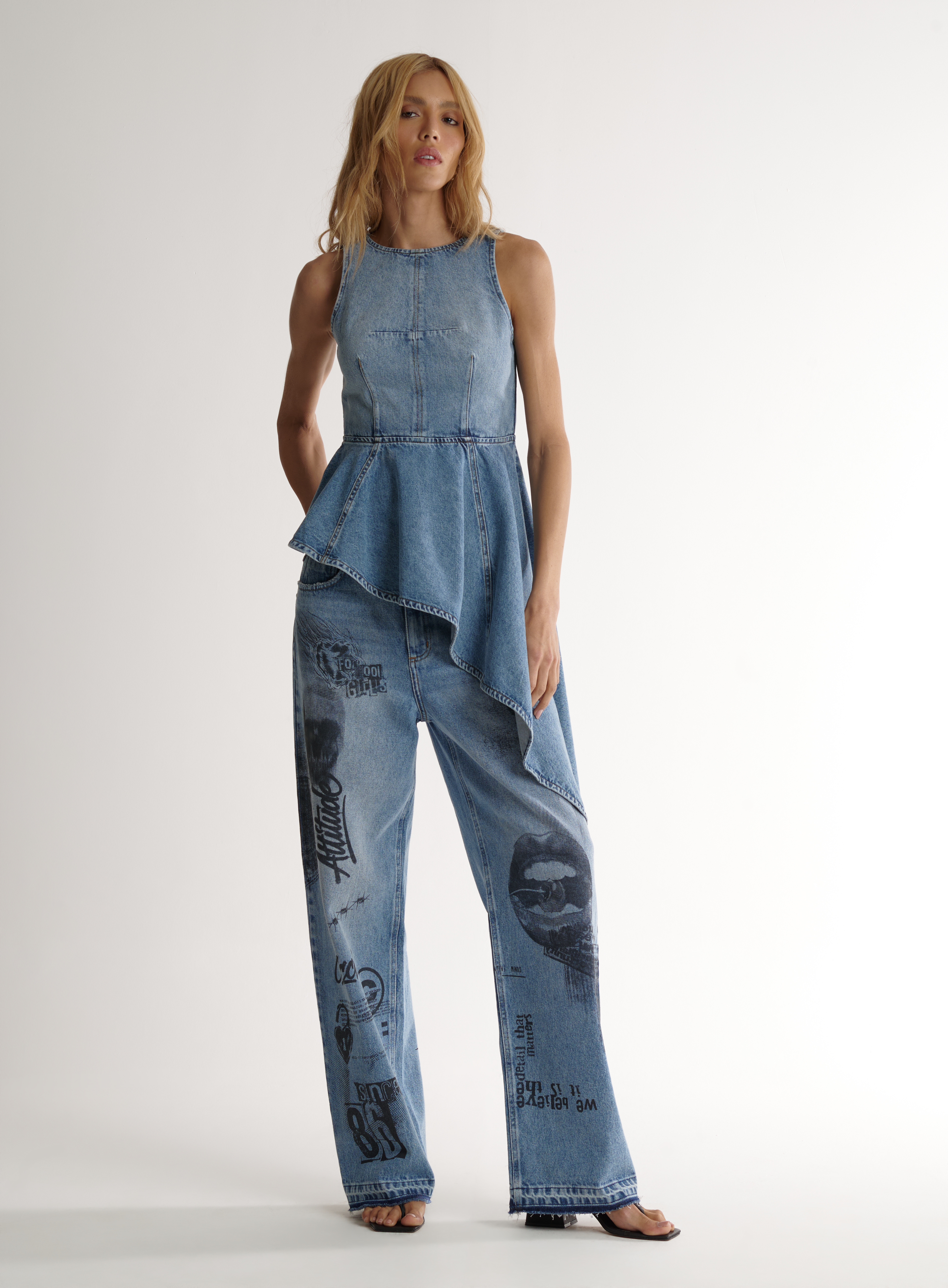 BLUSA JEANS M INDIGO