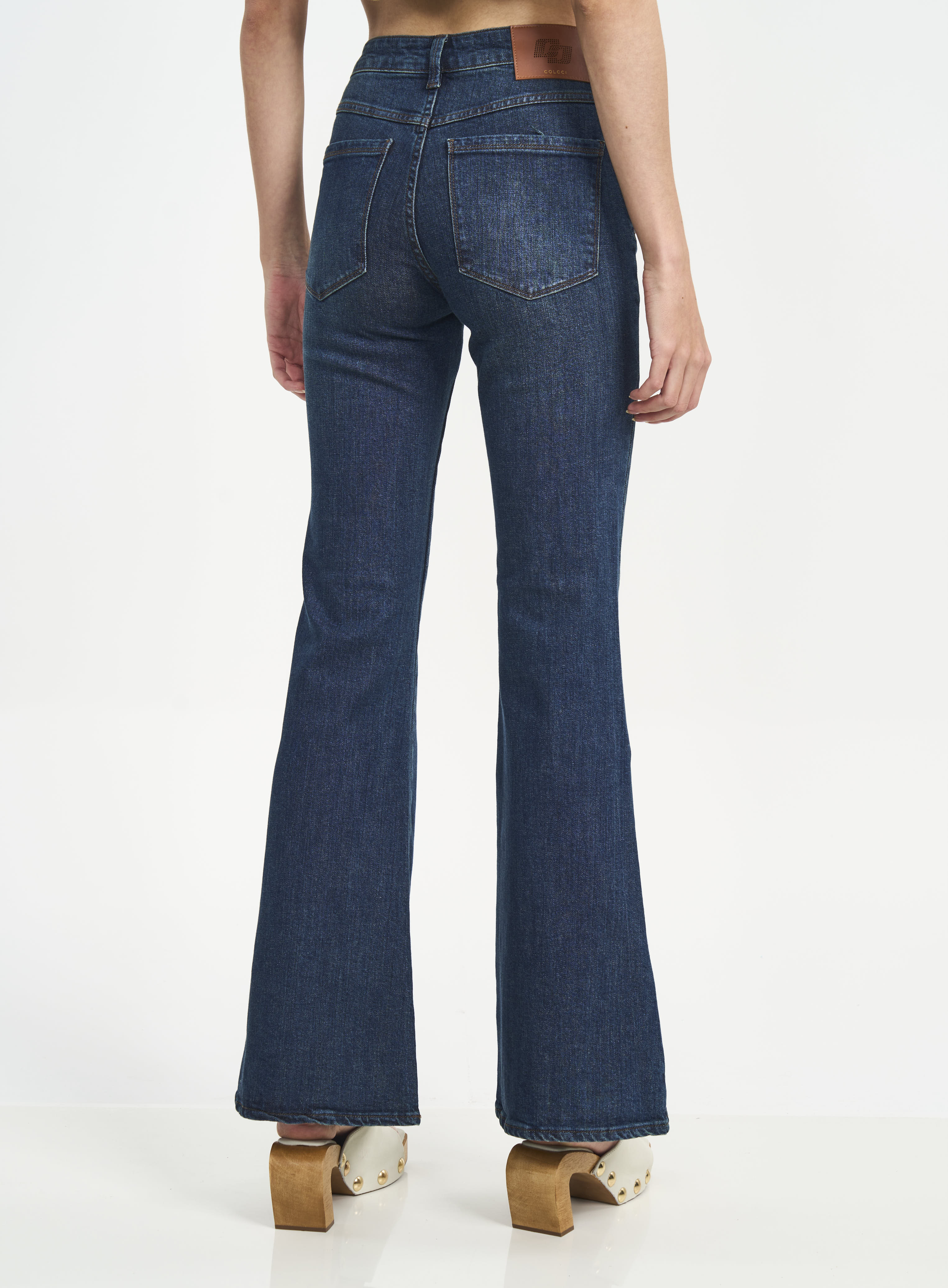 CALÇA JEANS BIA FLARE 36 INDIGO