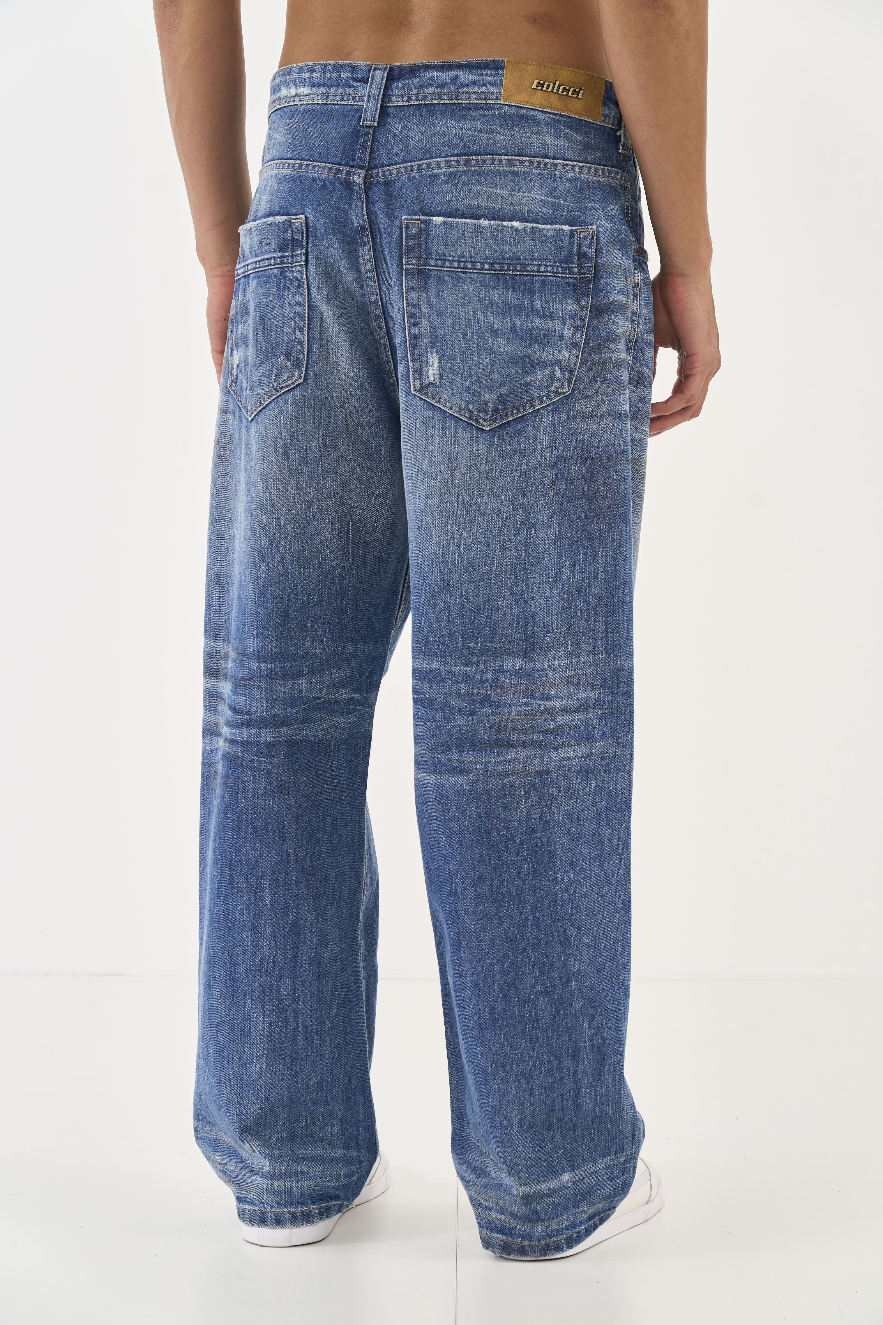 CALÇA JEANS LOOSE 38 INDIGO