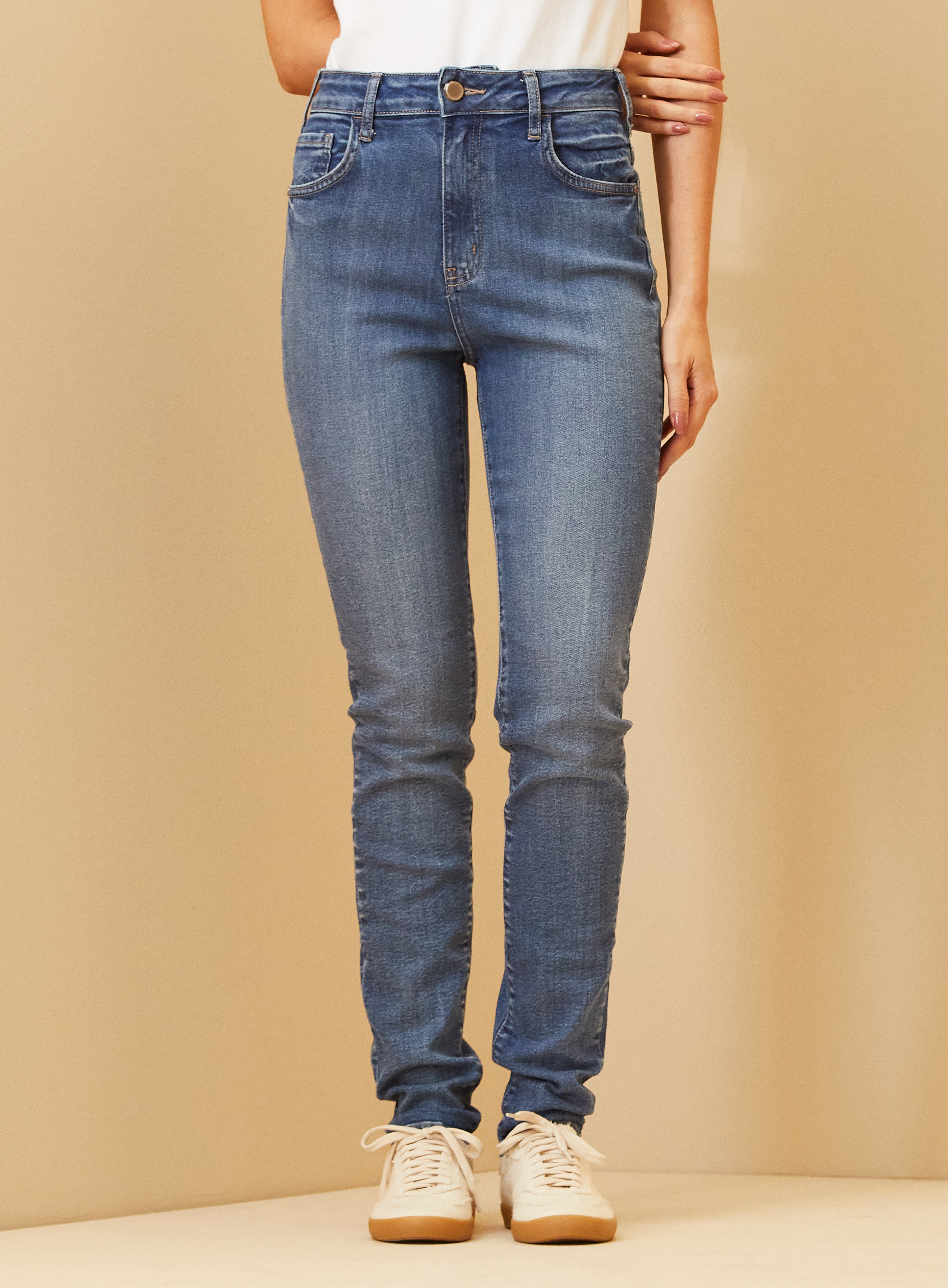CALÇA JEANS GISELE SKINNY 38 INDIGO