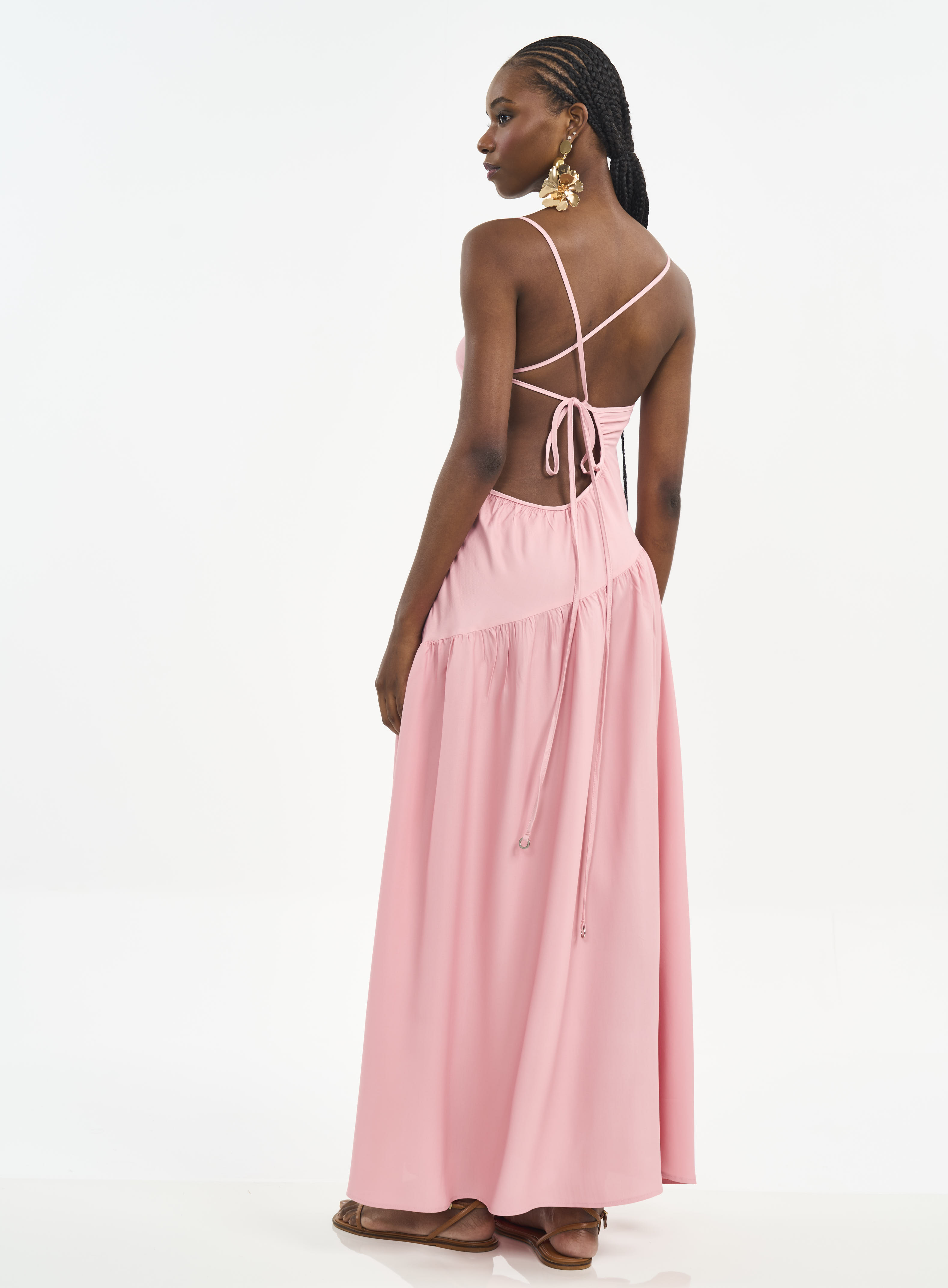 VESTIDO COLCCI M ROSA ICE PINK