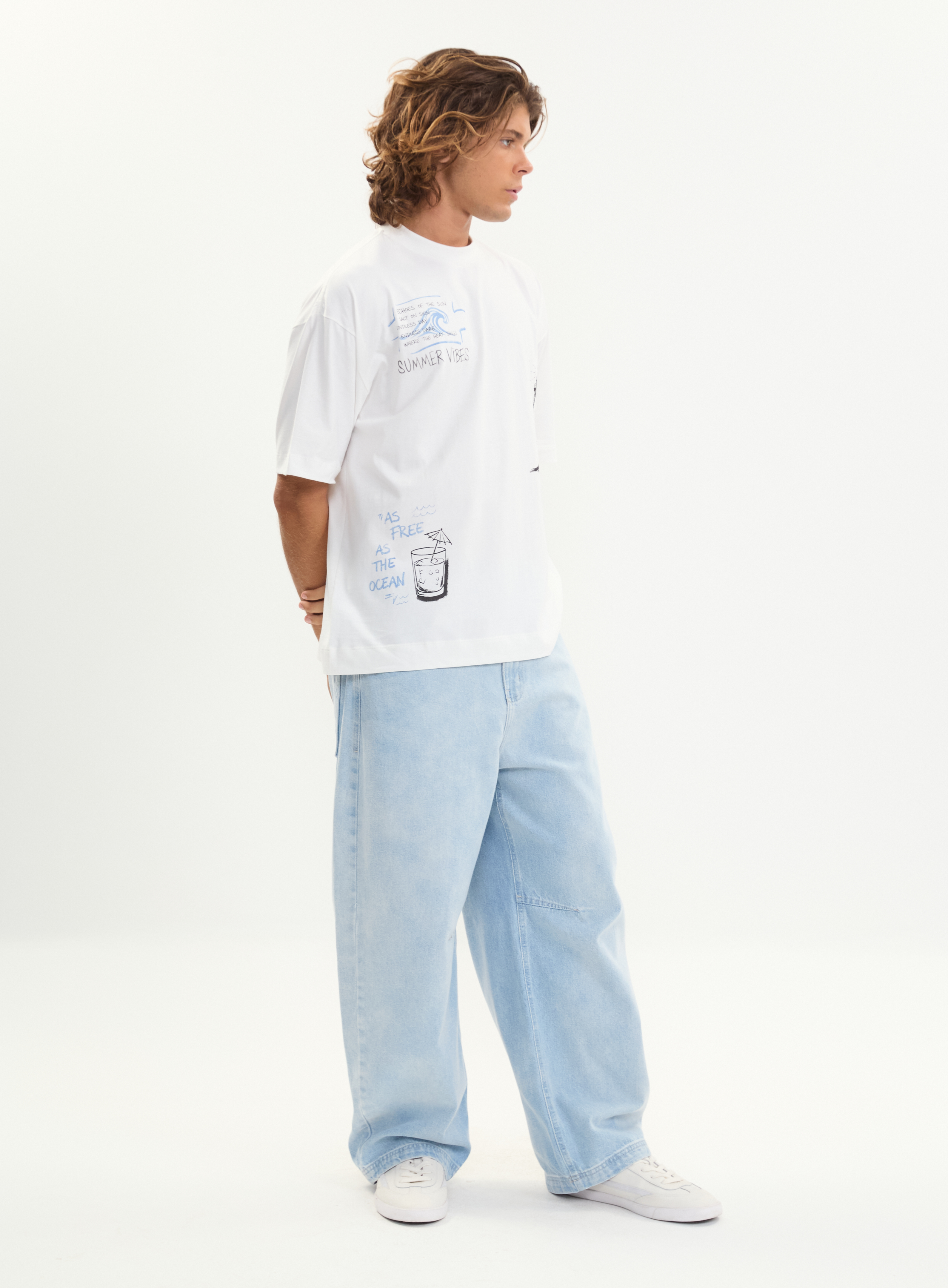 CALÇA JEANS BARREL MEN 38 INDIGO