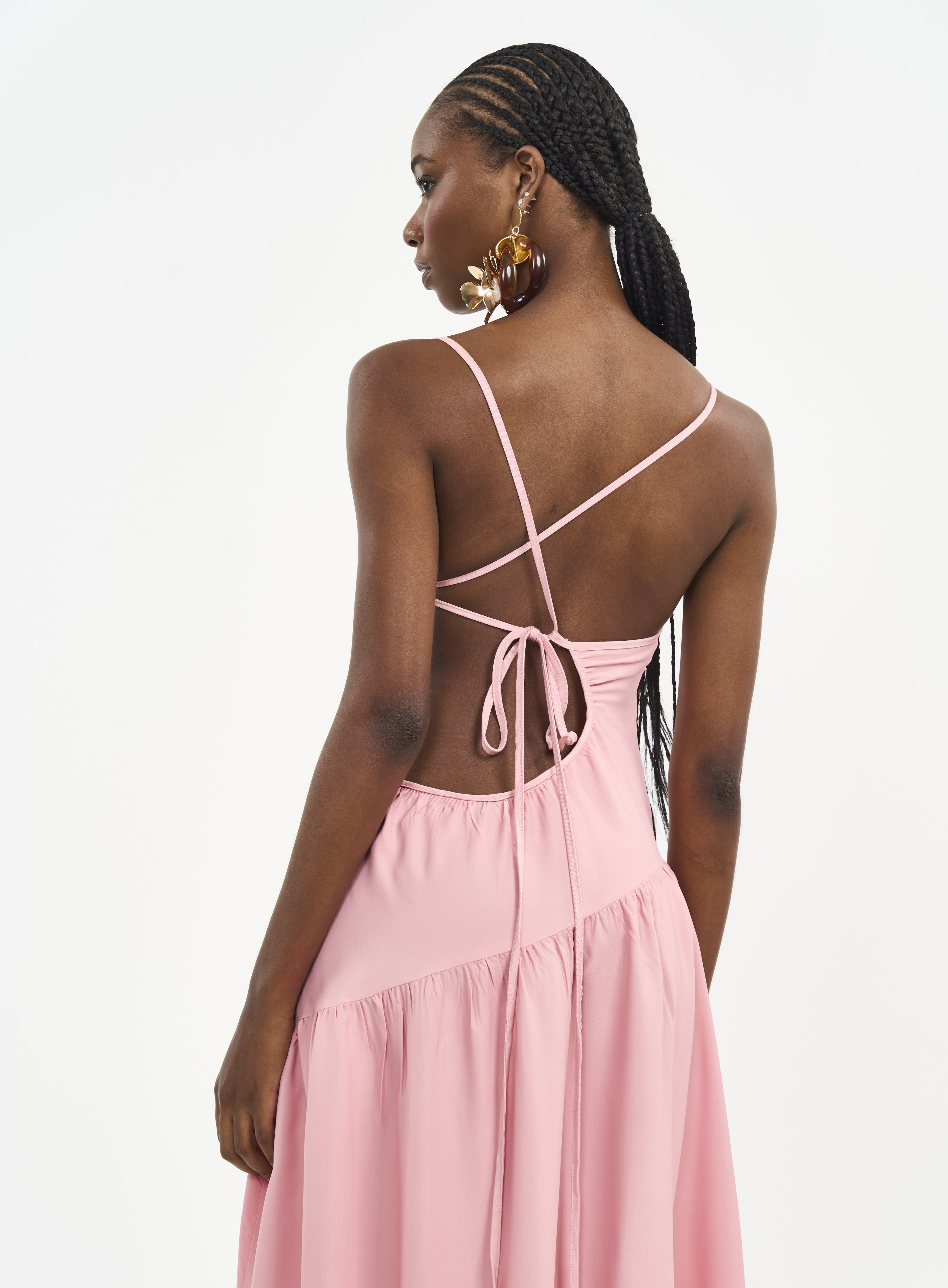 VESTIDO COLCCI M ROSA ICE PINK