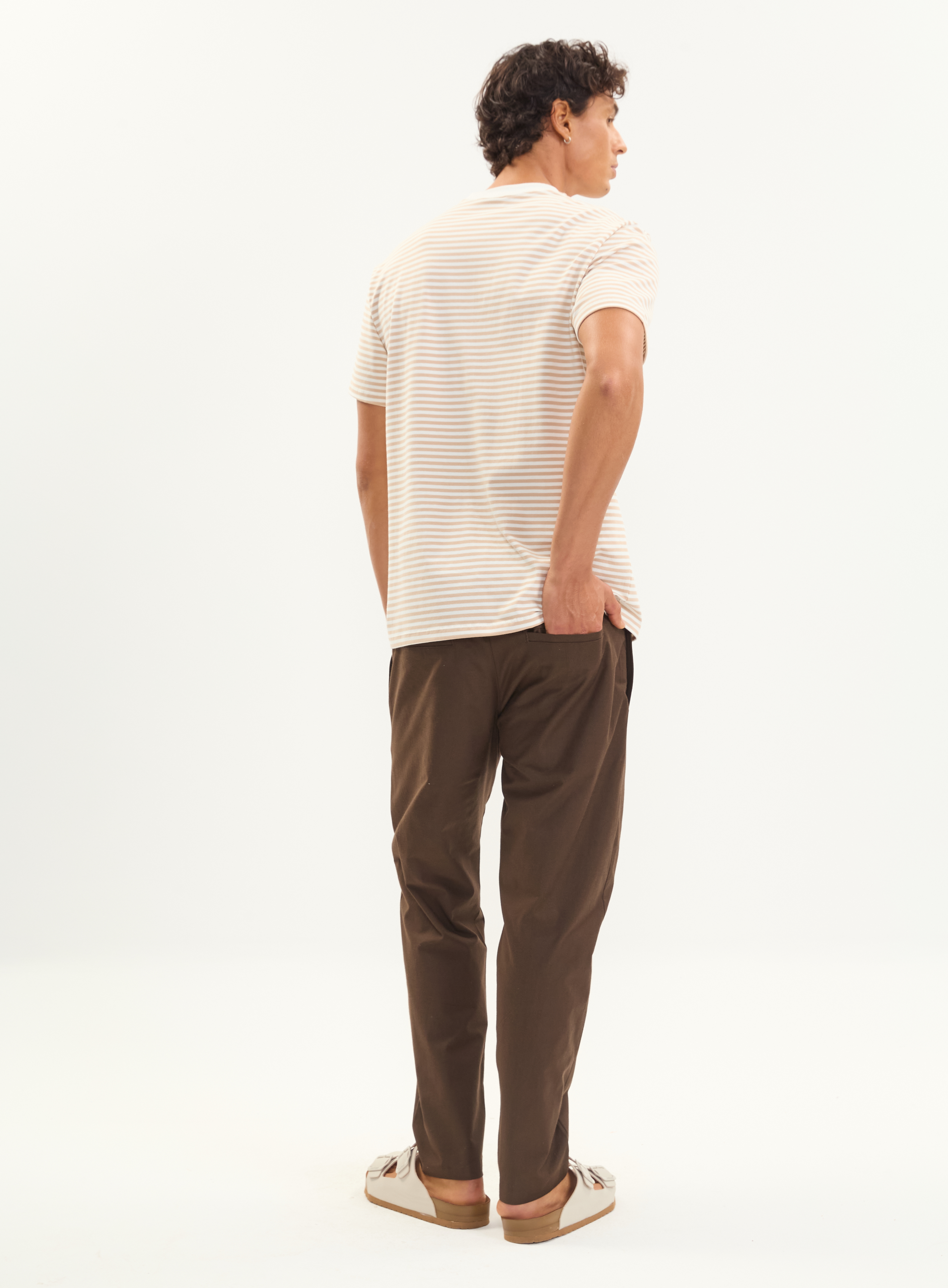 CALÇA COLCCI GG MARROM COCONUT