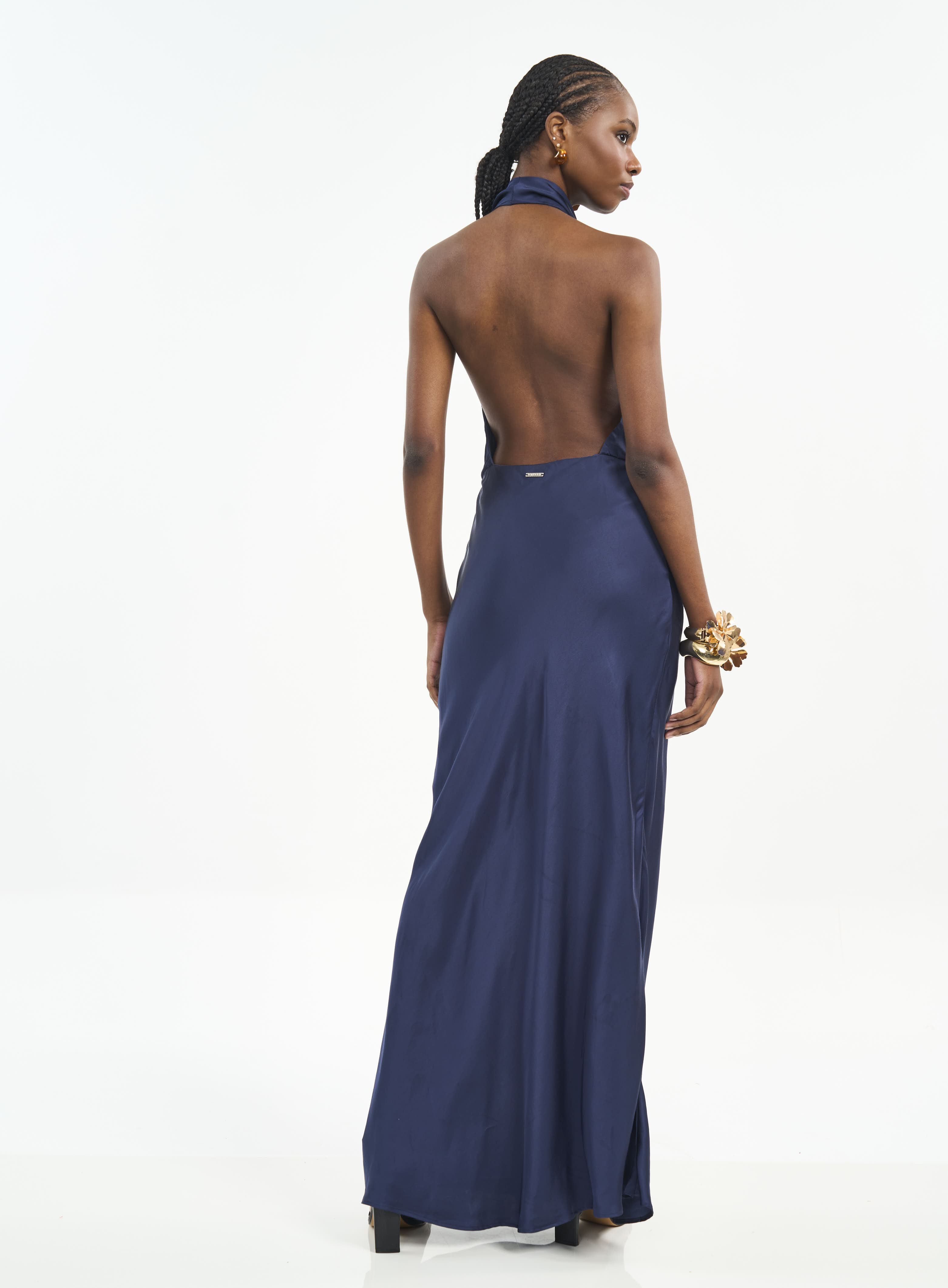 VESTIDO COLCCI G AZUL OLYMPIC