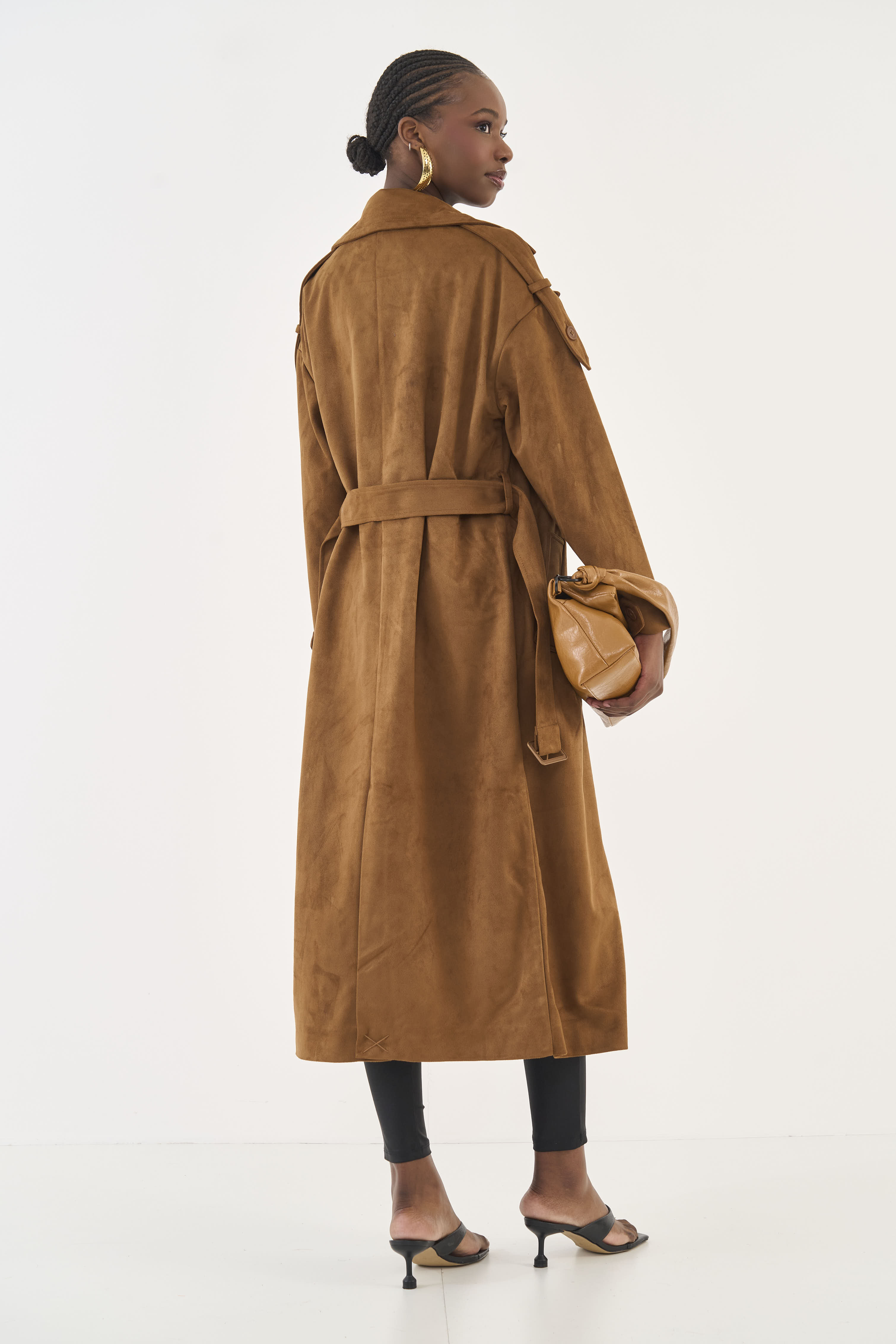 CASACO SUEDE G MARROM DROME