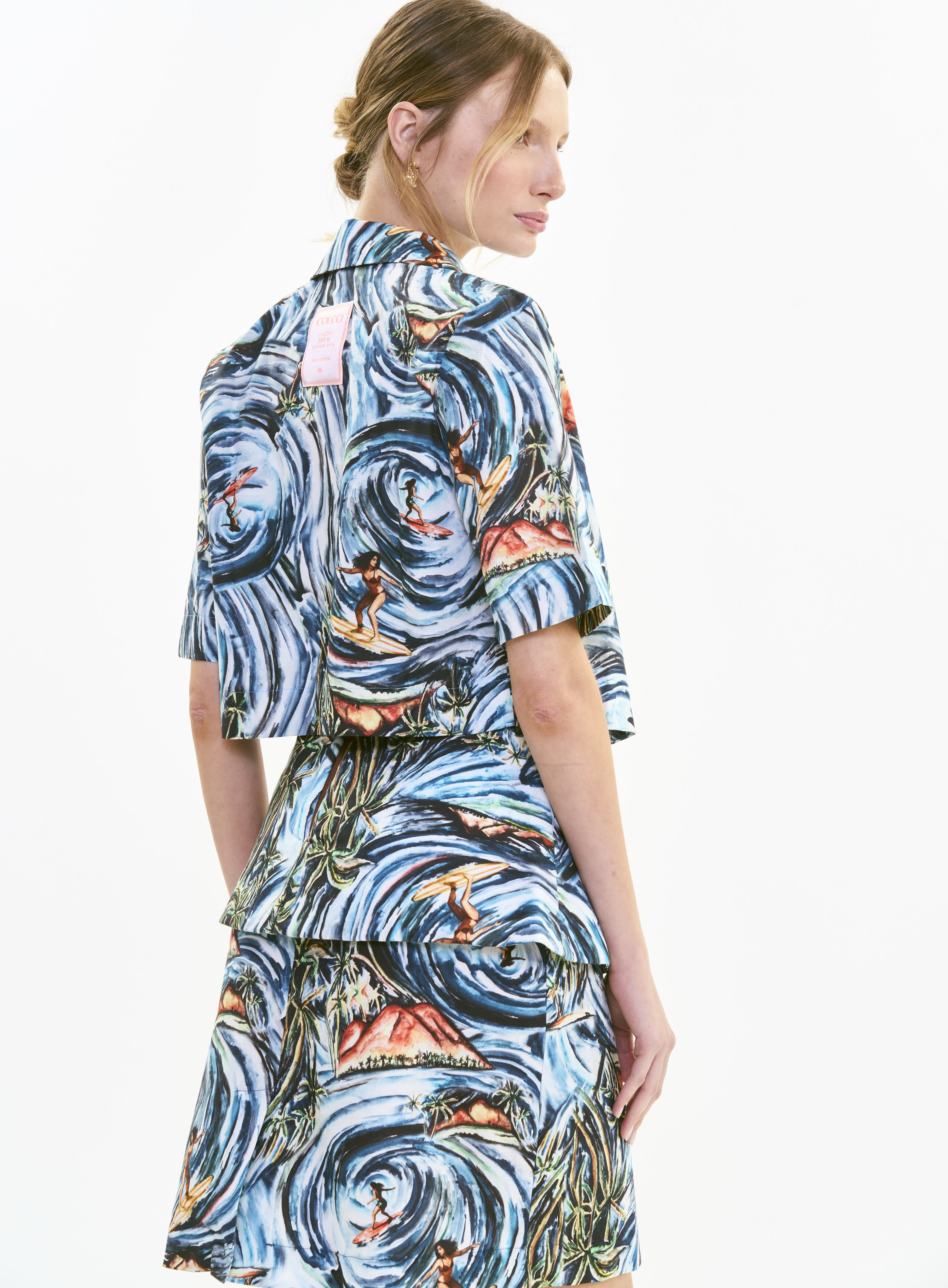 CAMISA ESTAMPADA P ONDAS