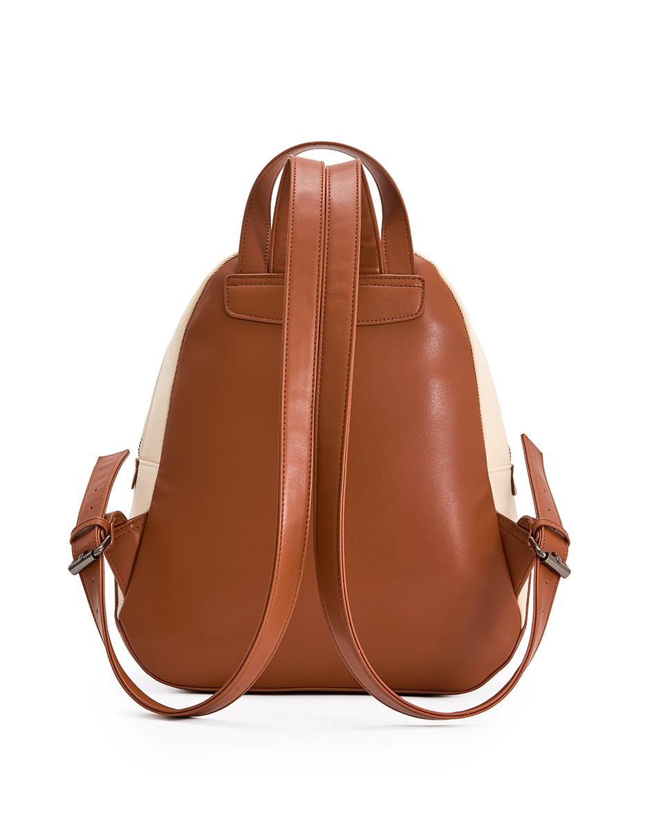 MOCHILA COLCCI FEM WAVE U CARAMELO