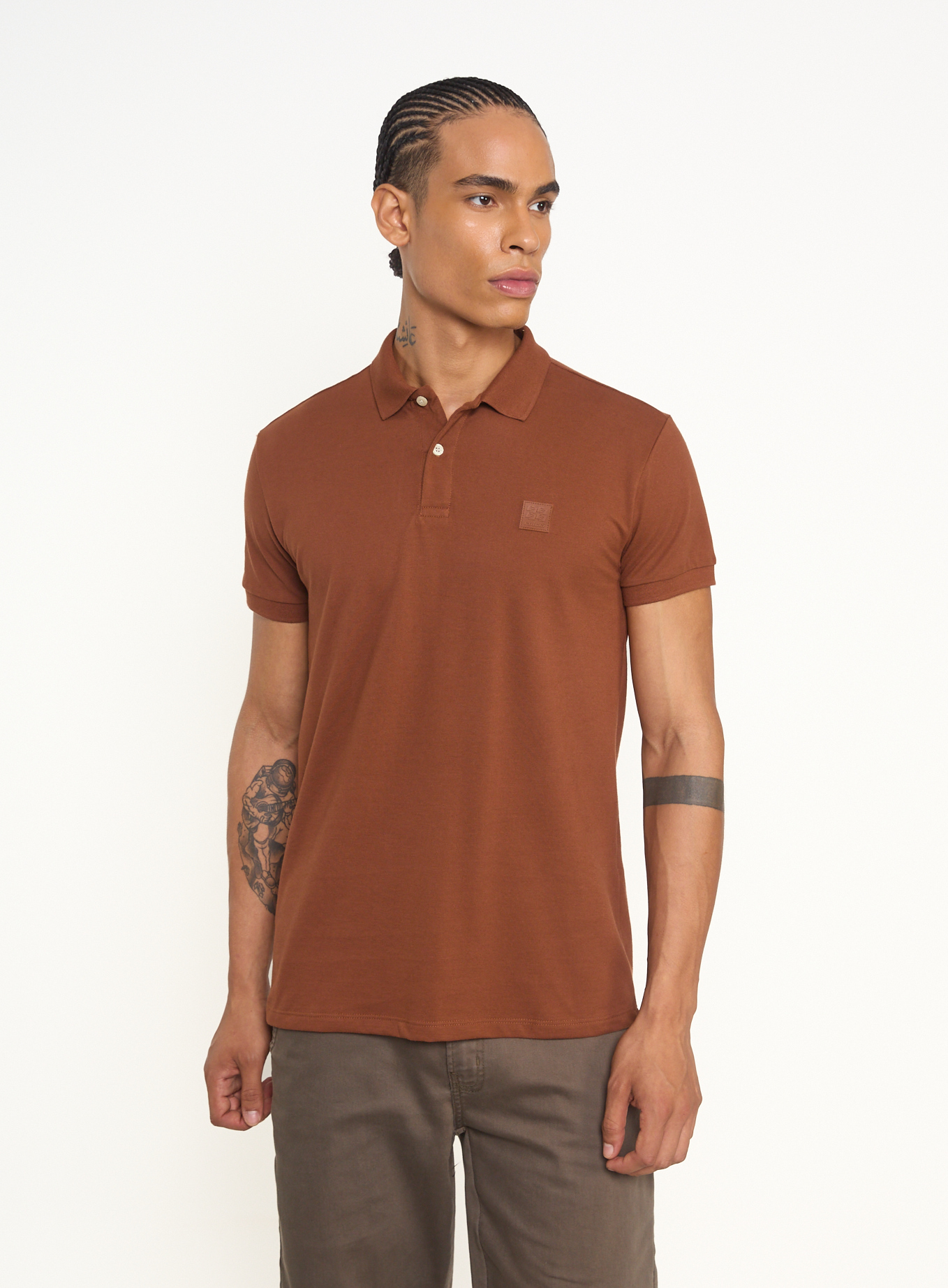 POLO COLCCI GG MARROM CARVALHO
