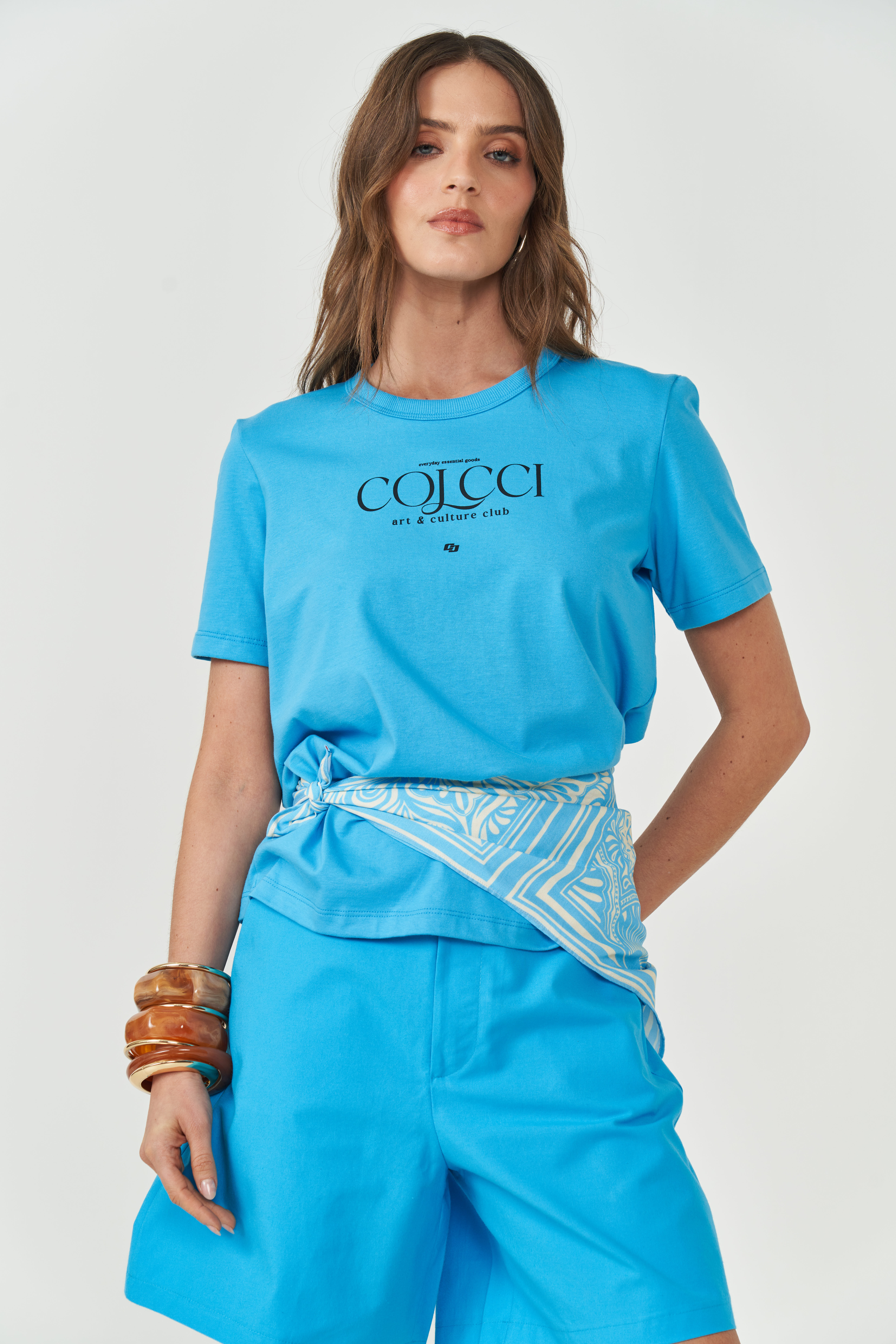 CAMISETA COLCCI P AZUL CUTE