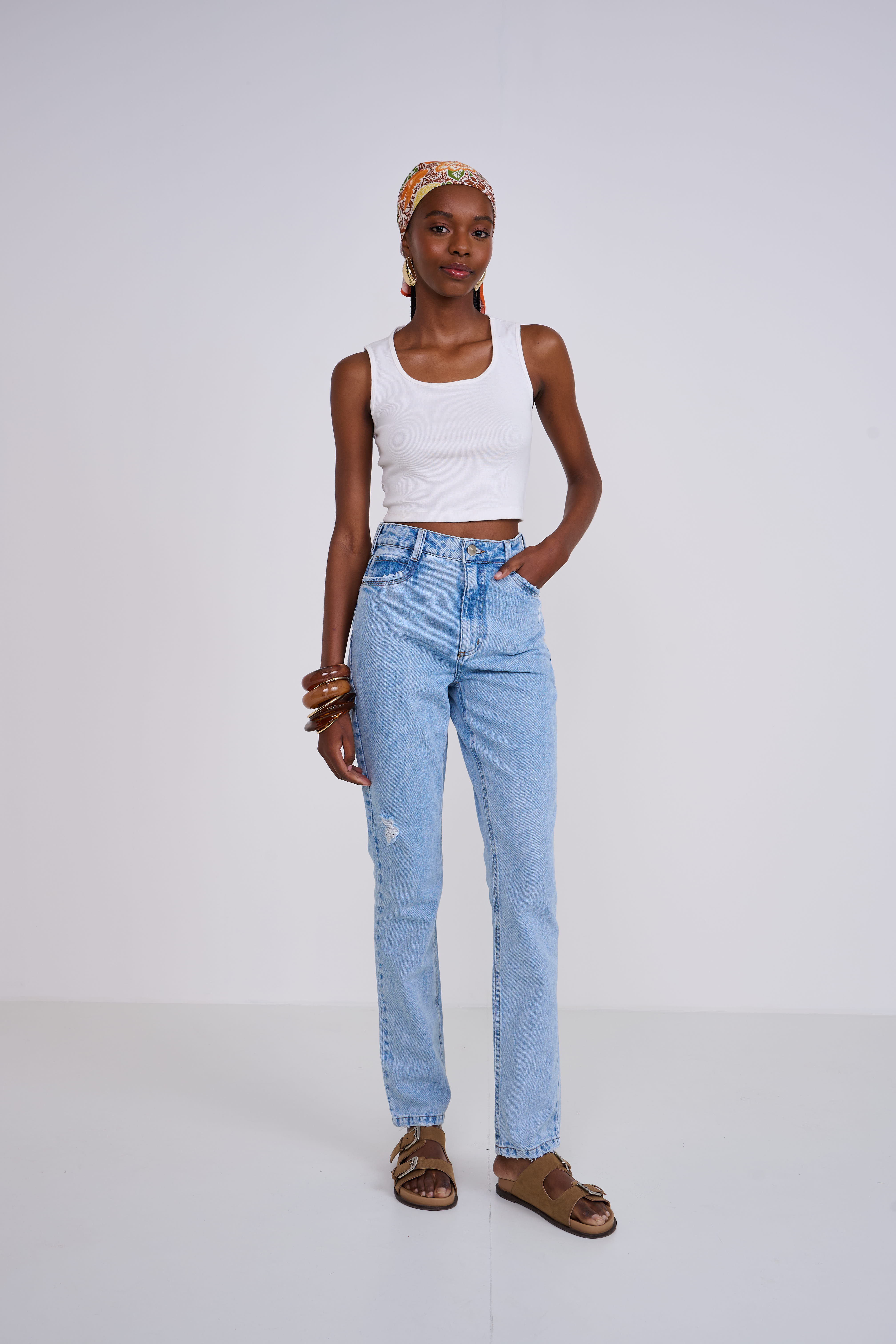 CALÇA JEANS KENDALL 42 INDIGO