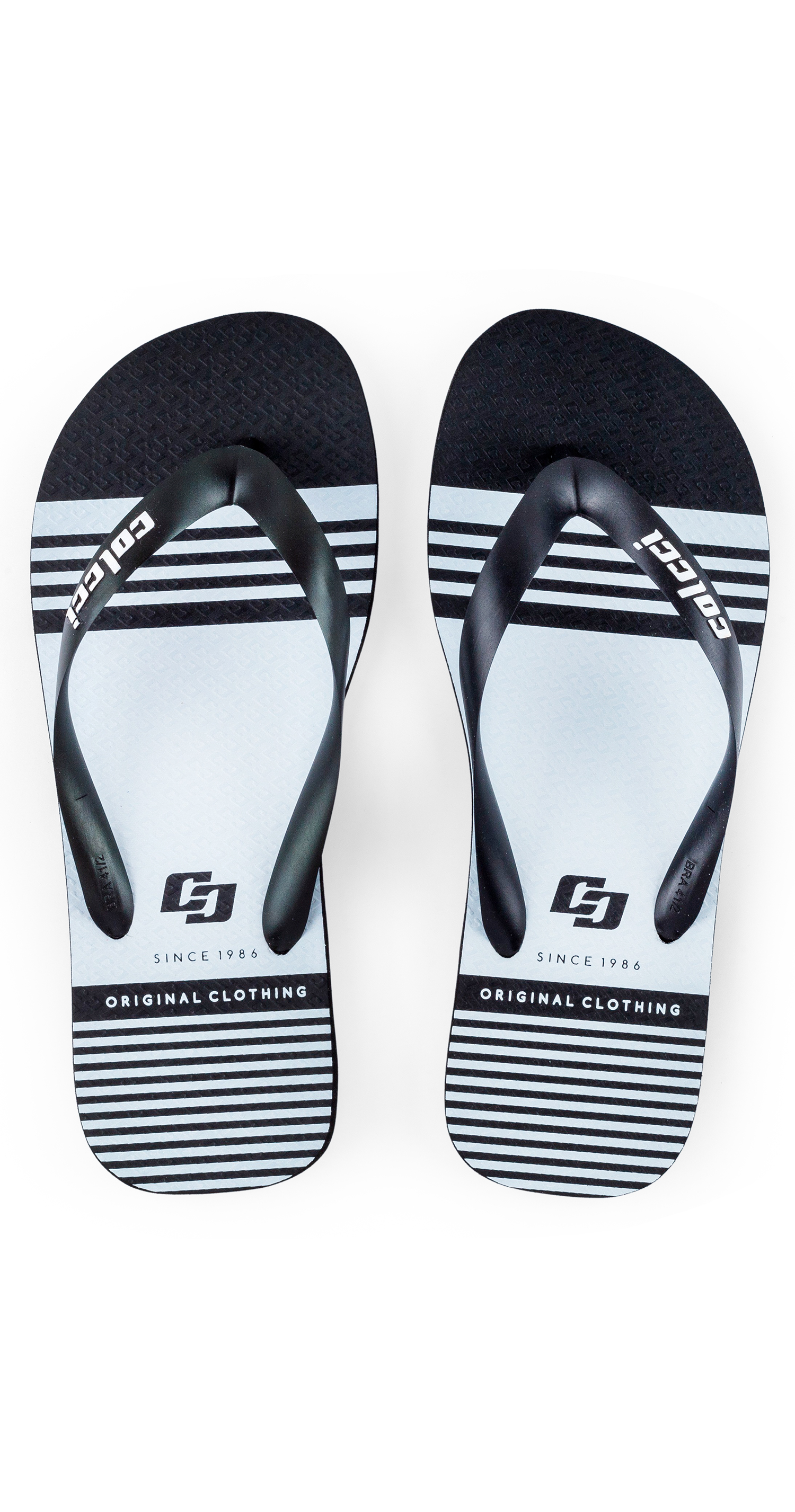 CHINELO MASCULINO  ESSENCIAL 37-38 BRANCO