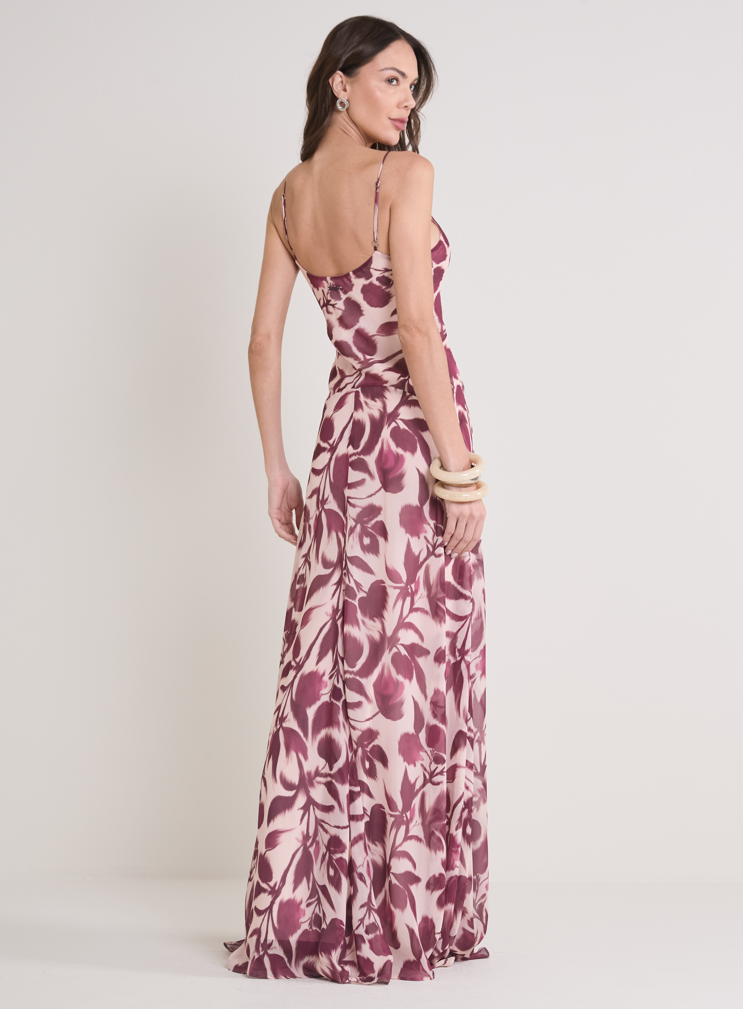 VESTIDO ESTAMPADO PP BLURRED FLOWER