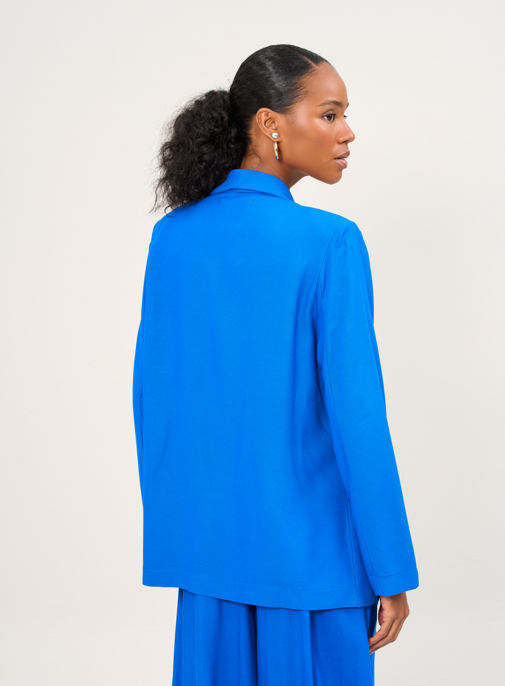 CONJUNTO BLAZER/CALÇA M MARROM PORTOBEL