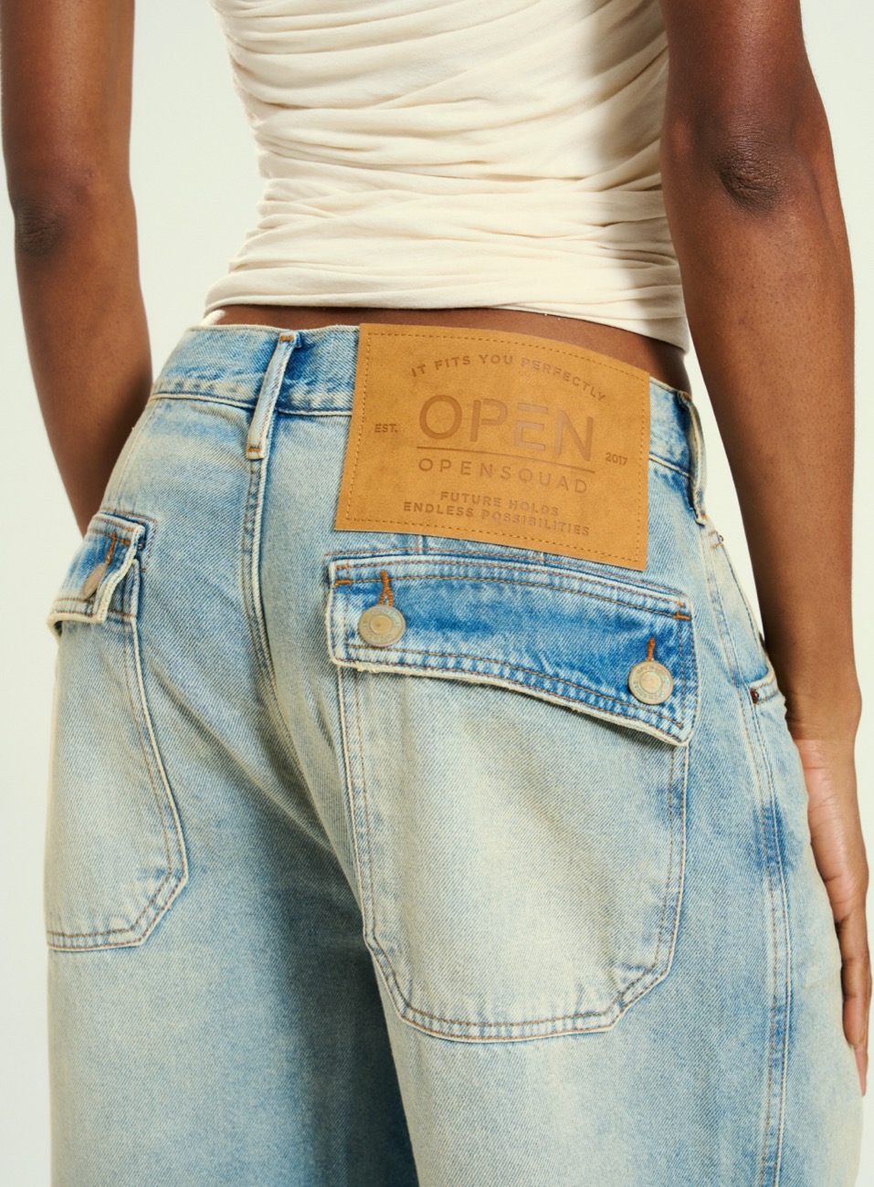 CALÇA JEANS KALIFA 34 INDIGO