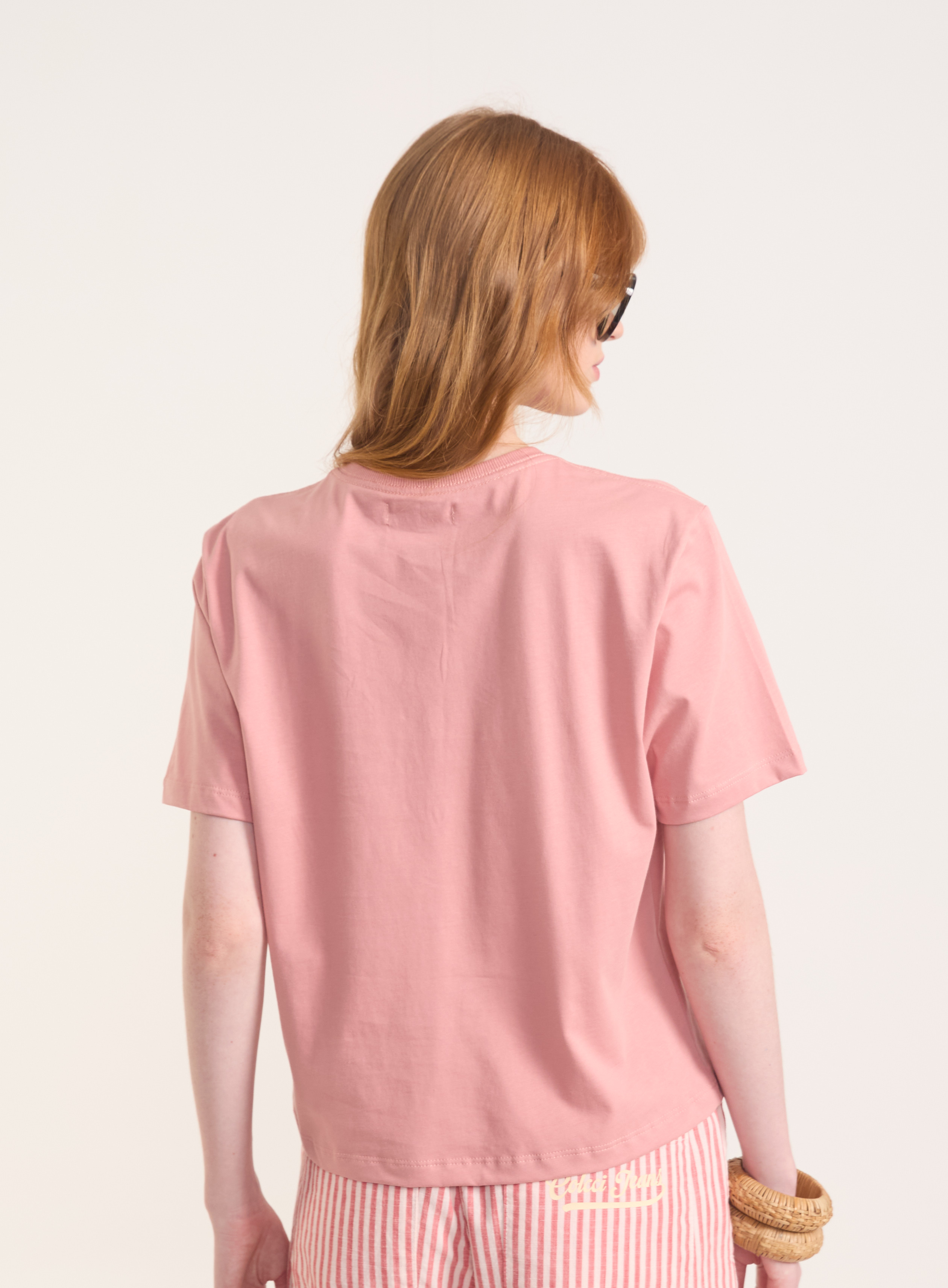 CAMISETA ESTAMPADA PP ROSA TEVA