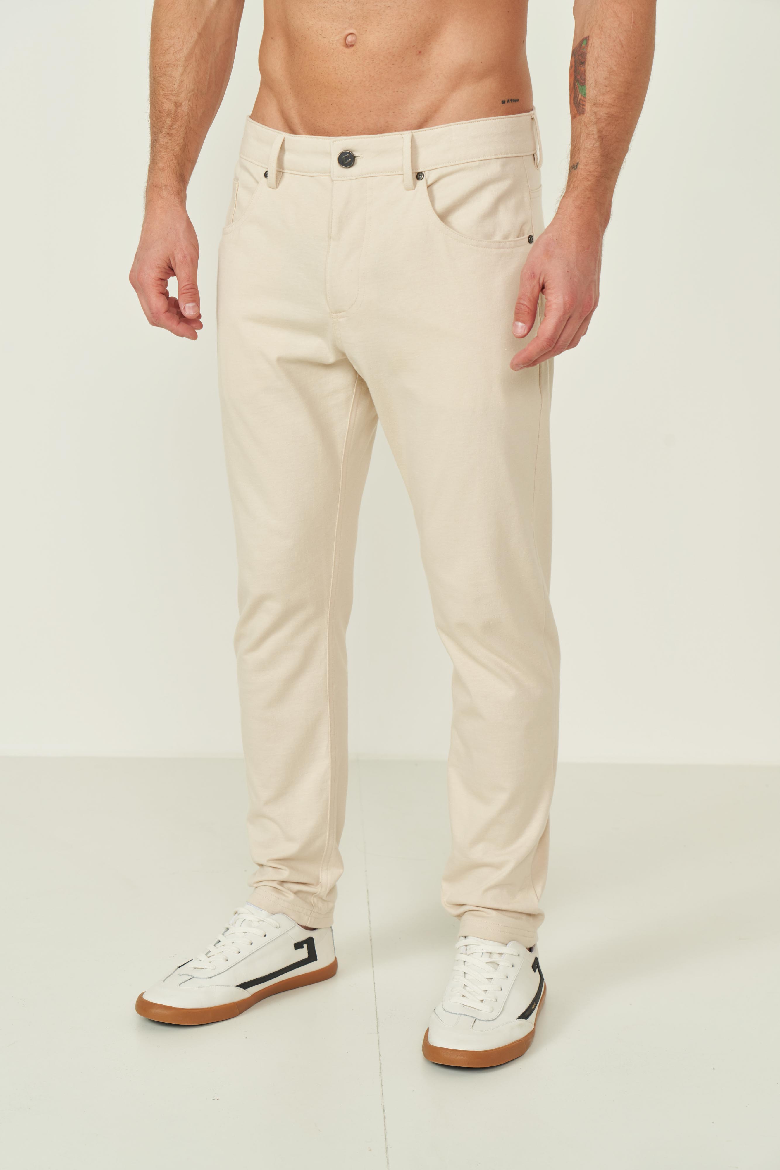 CALÇA COLCCI G BEGE TAUPE