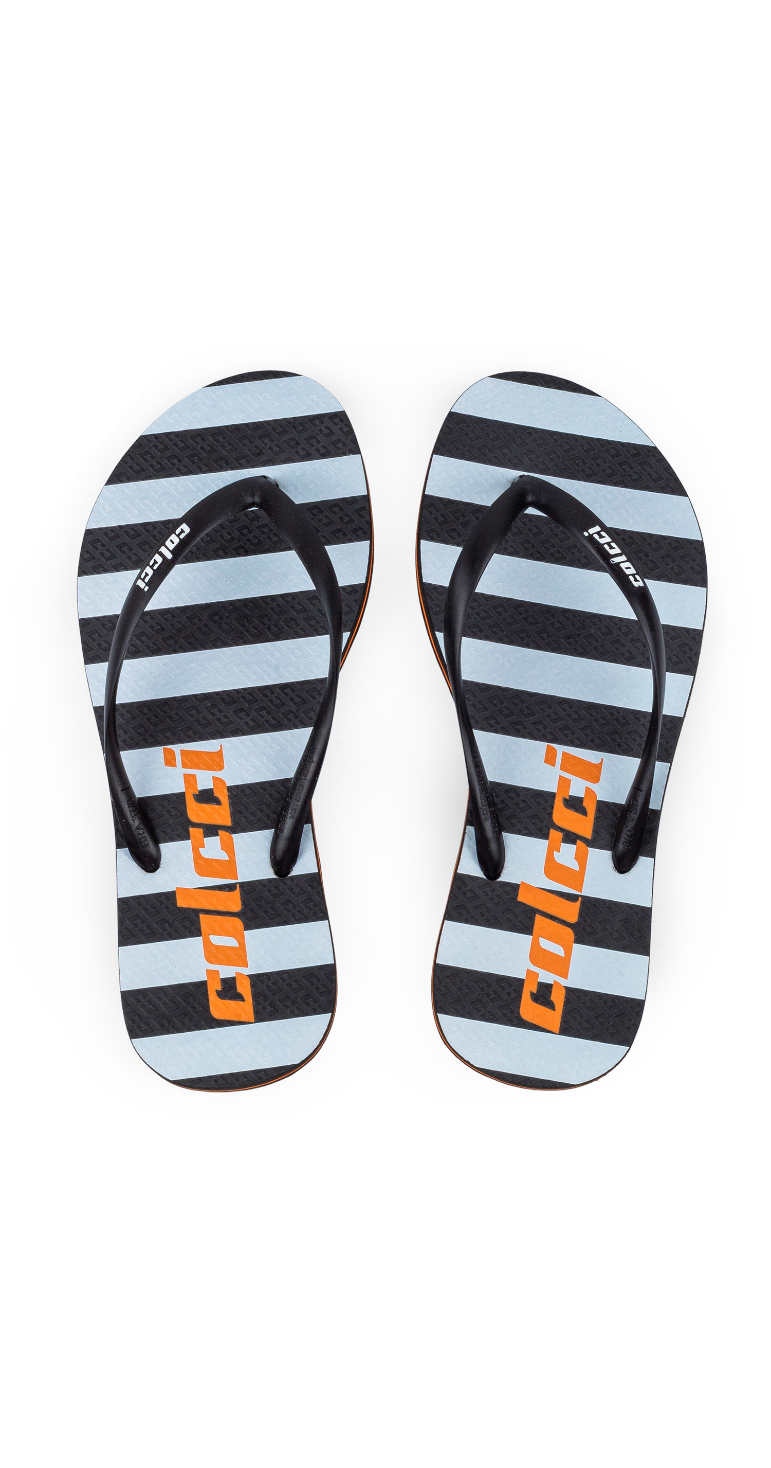 CHINELO LISTRAS COLCCI 33-34 AZUL TRANQUIL BLUE