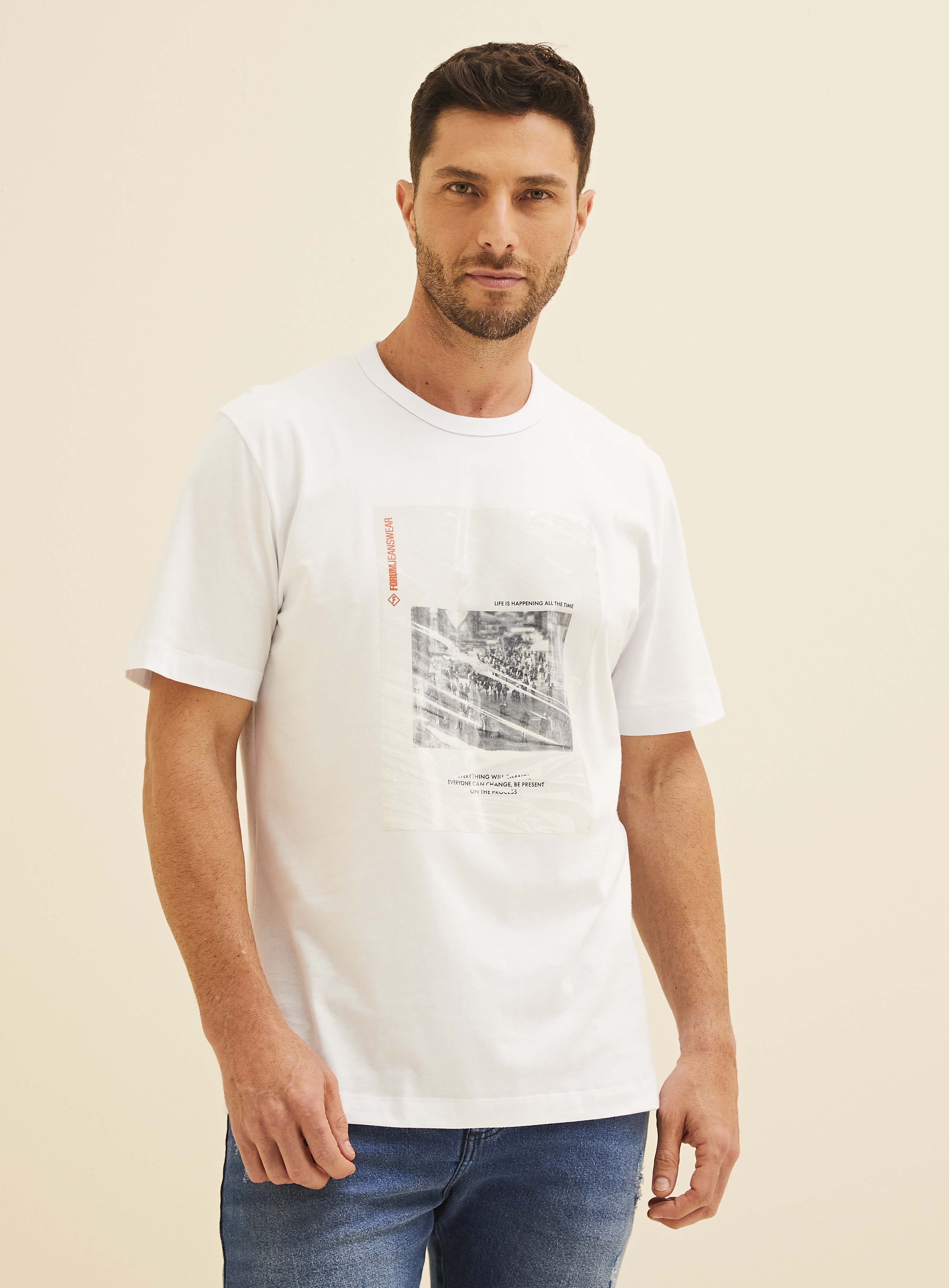 CAMISETA FORUM M BRANCO