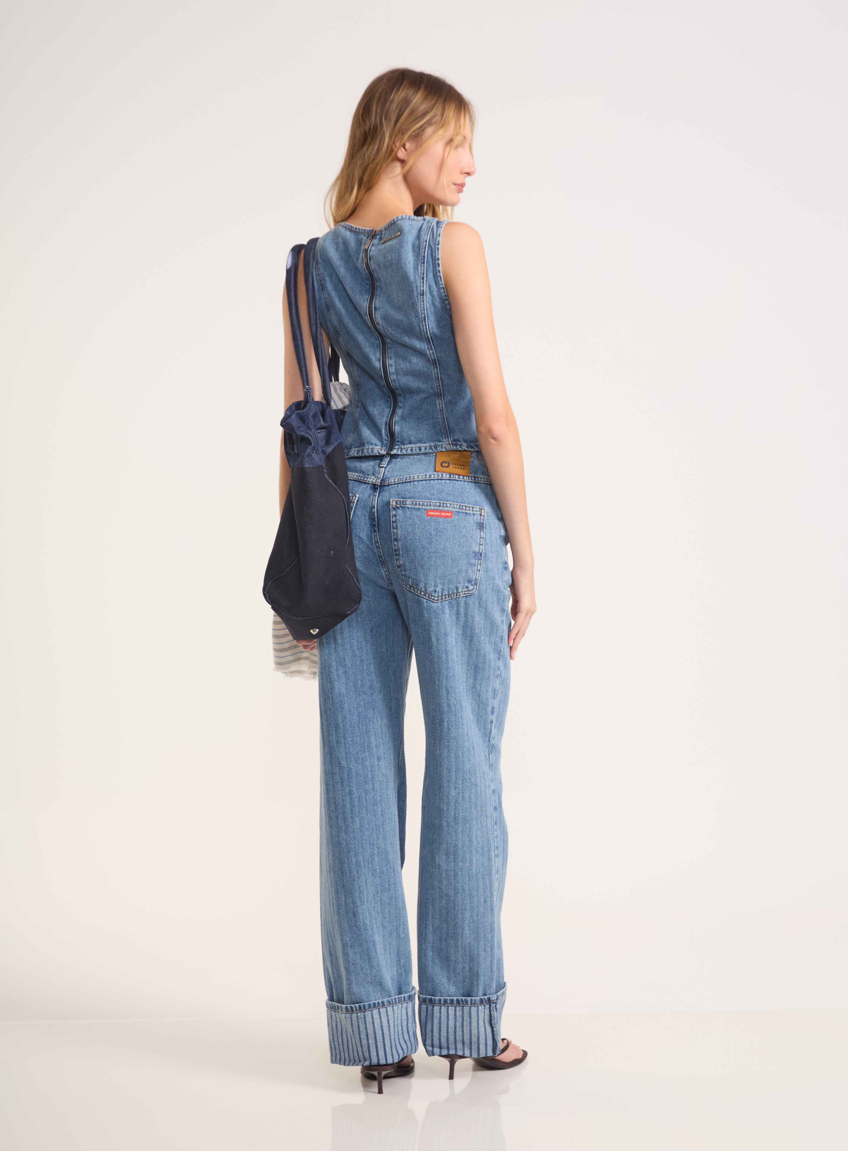 CALÇA JEANS BARCELONA 36 INDIGO