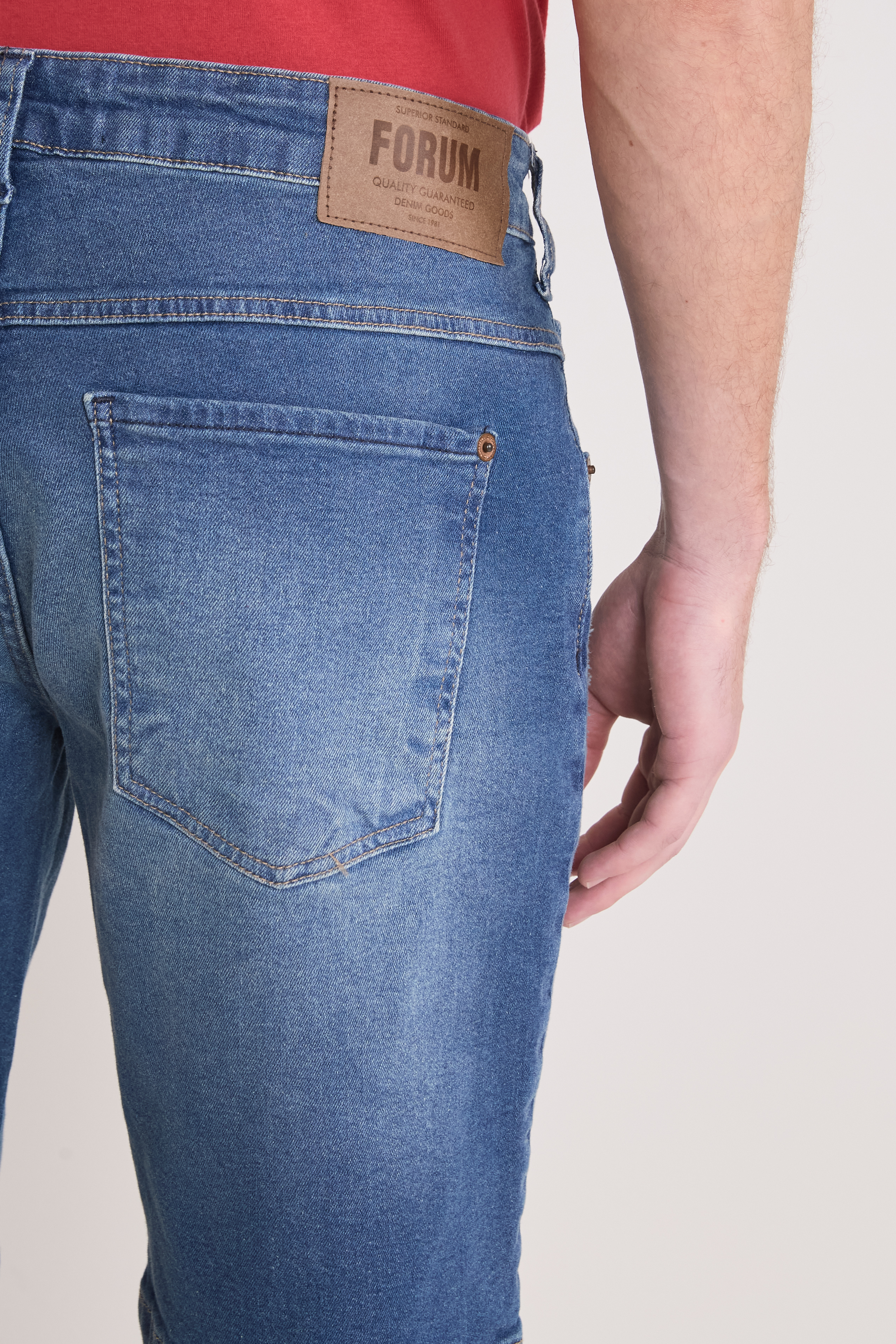 BERMUDA JEANS  PAUL SLIM 38 INDIGO