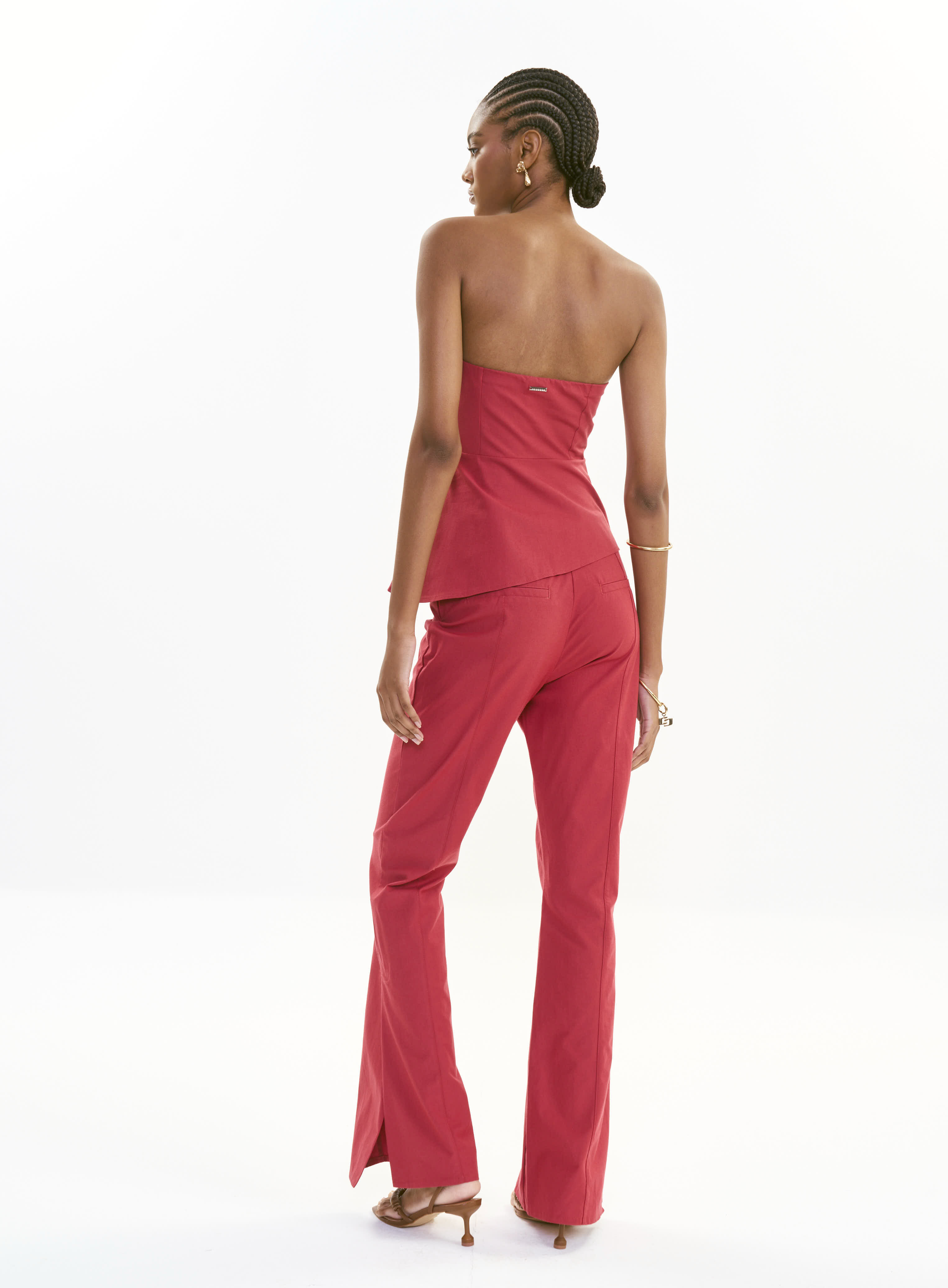 BLUSA COLCCI M VERMELHO LOVEZ