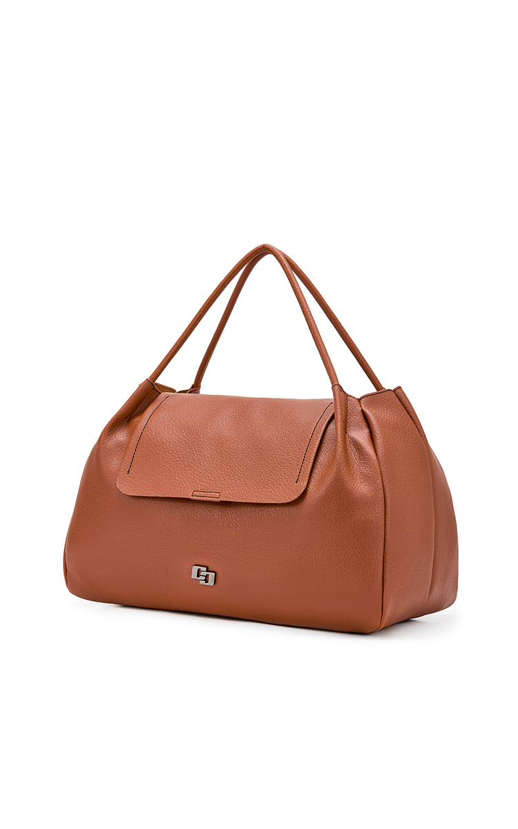 BOLSA COLCCI FEM SHOP BAG SOFT U BEGE BIENTO