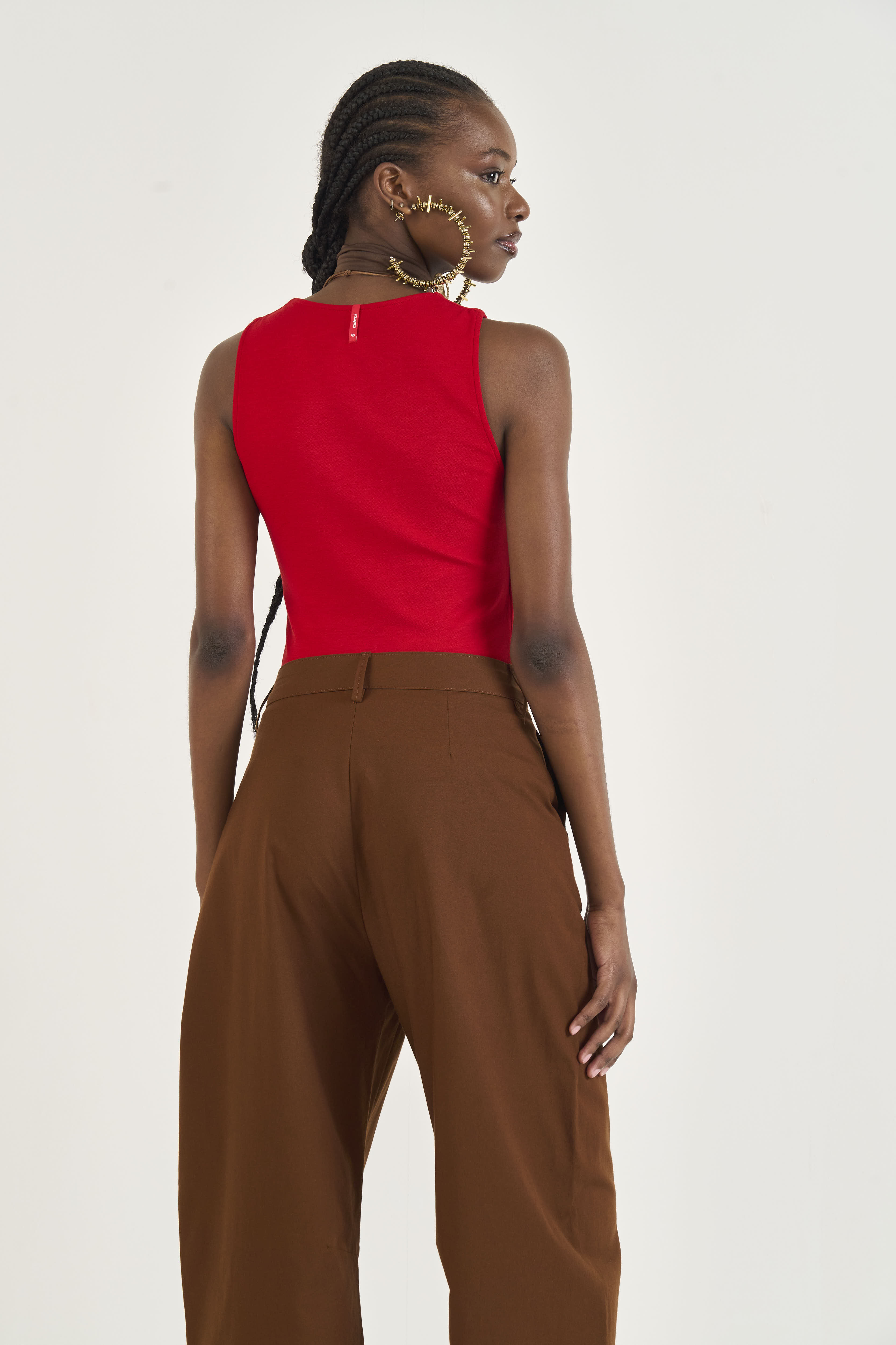BLUSA COLCCI M VERMELHO SPARKL