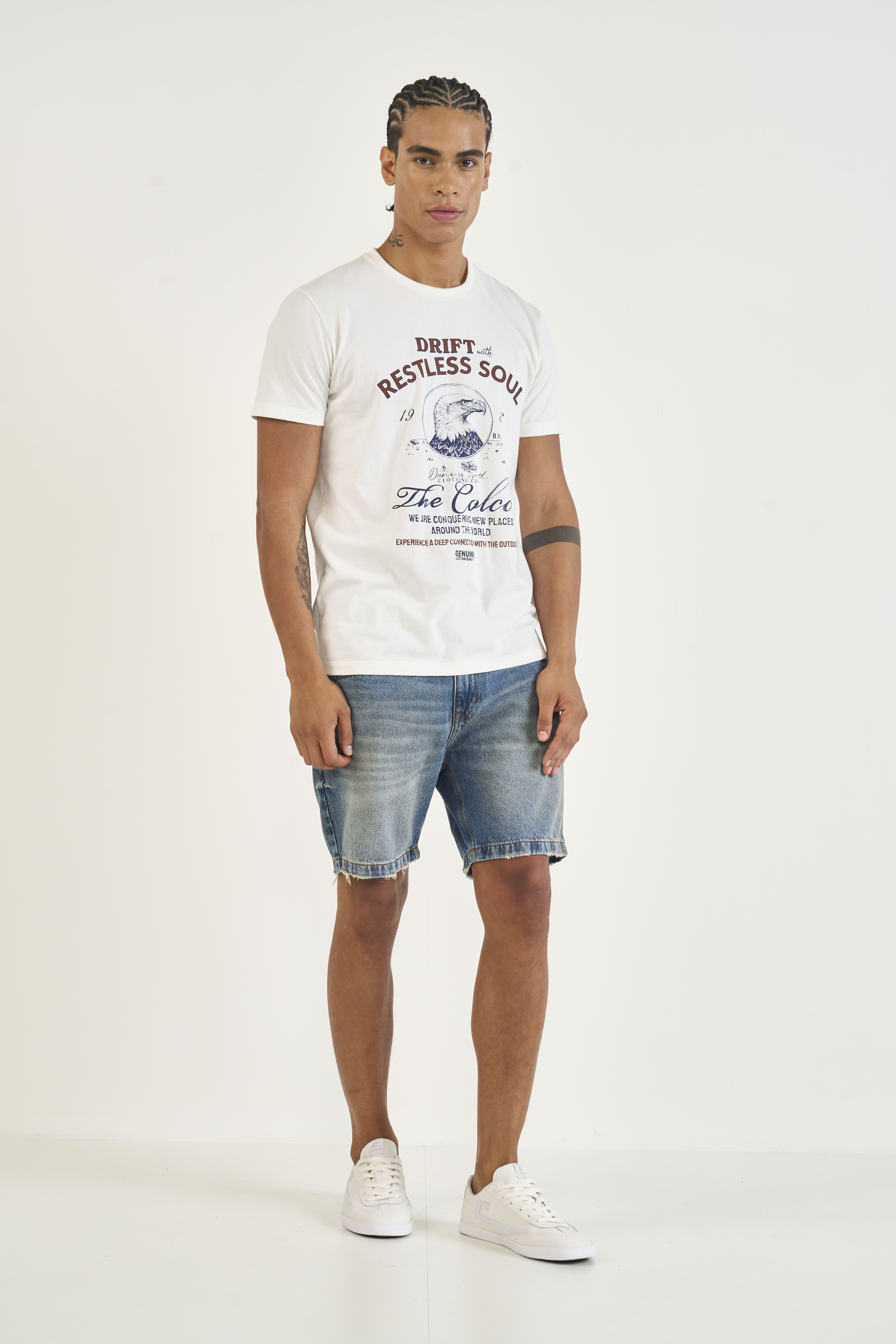 BERMUDA JEANS BONA 42 INDIGO