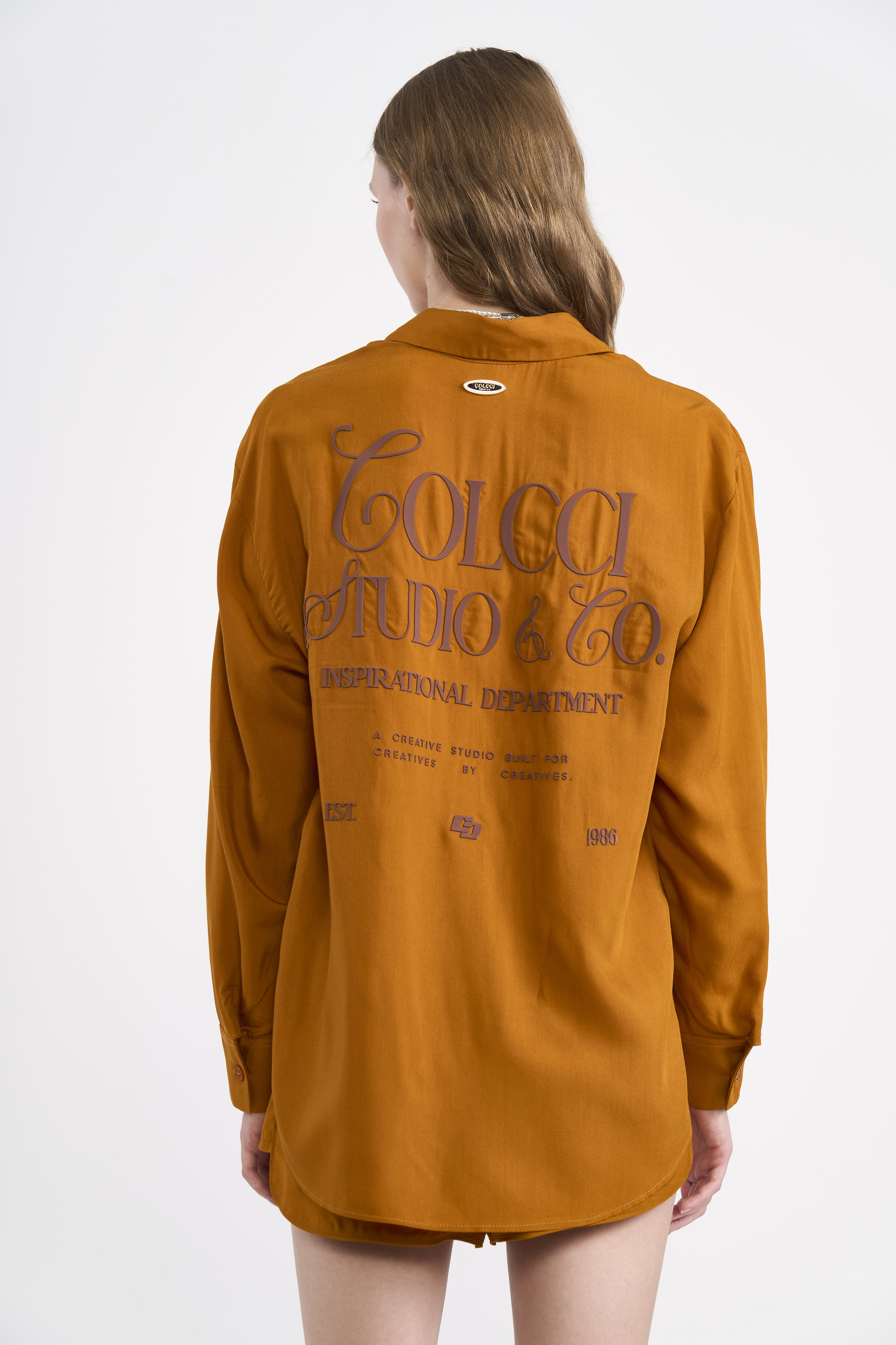 CAMISA COLCCI P AMARELO PUMPKIN