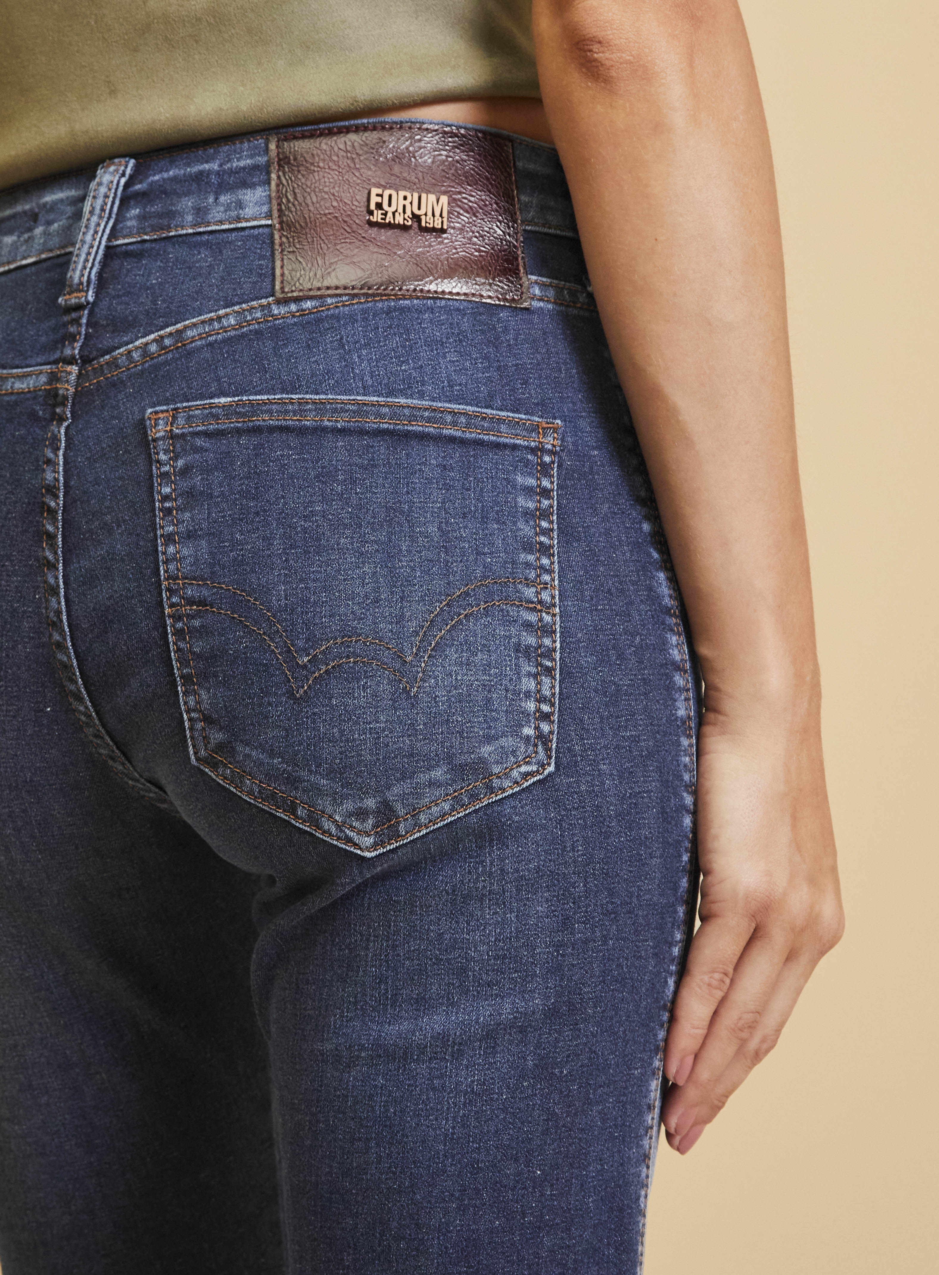 CALÇA JEANS MARISA 2 SLIM 38 INDIGO