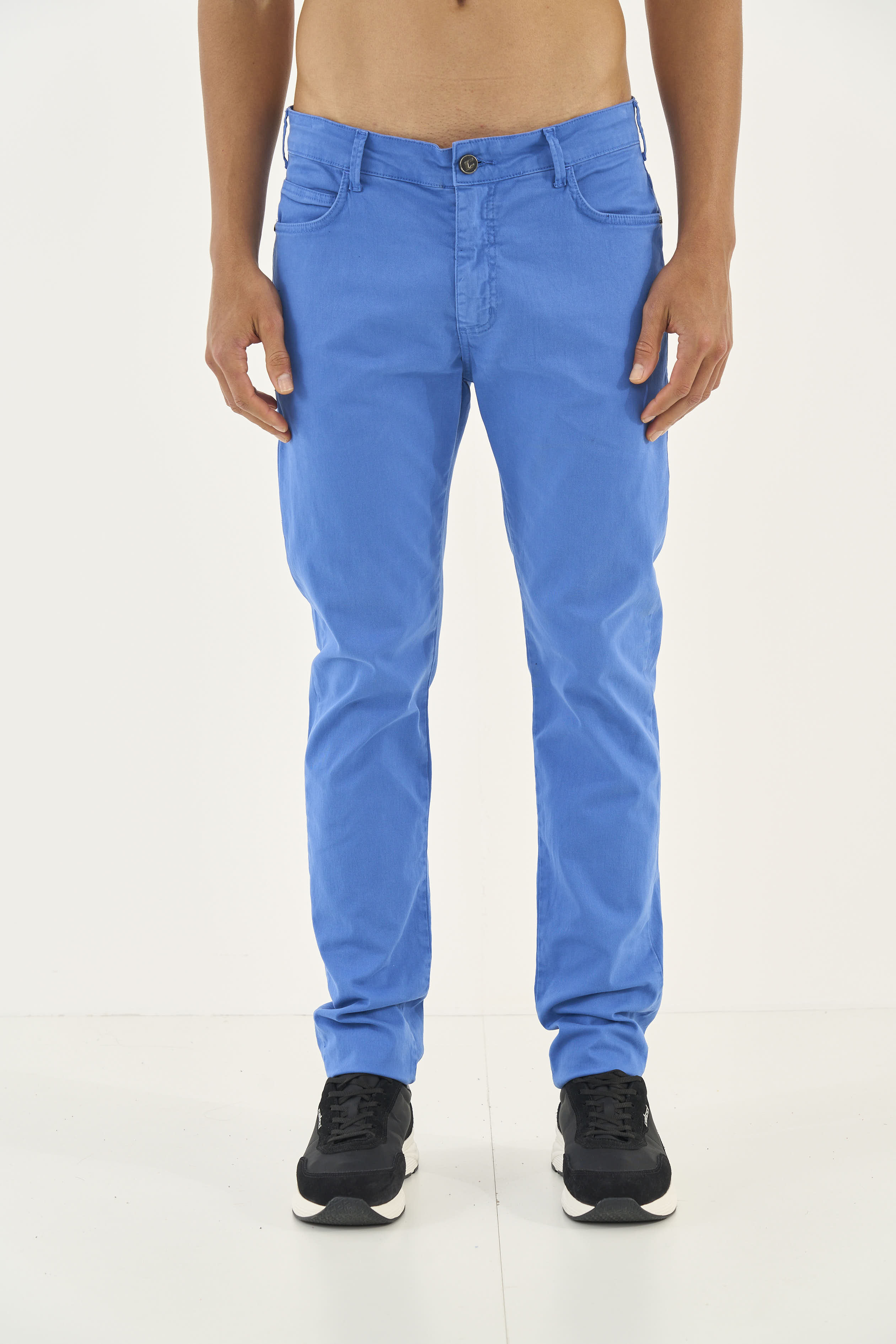CALÇA SARJA FELIPE SKINNY 36 AZUL DARKNESS