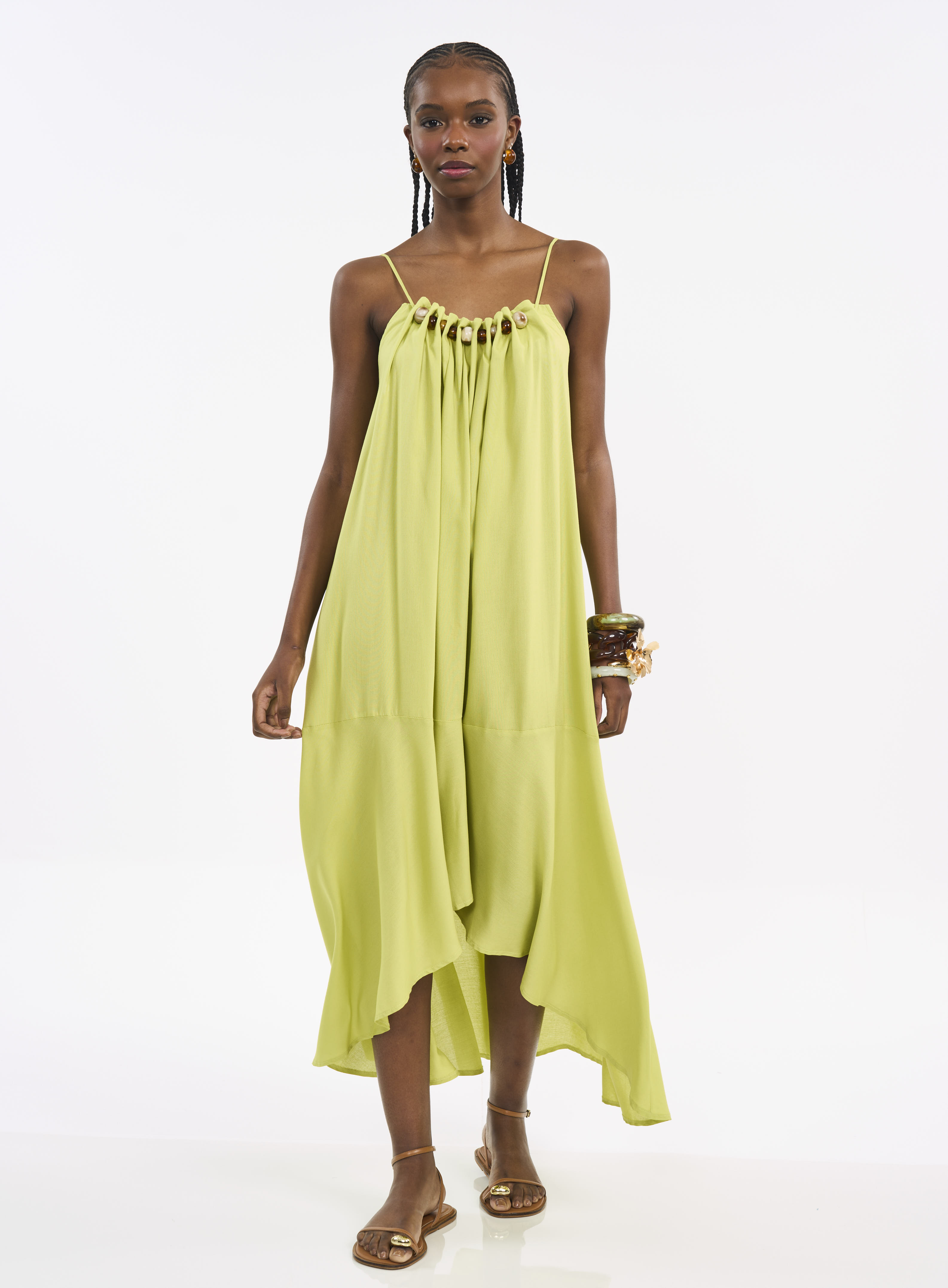 VESTIDO COLCCI P VERDE LEMON ICE