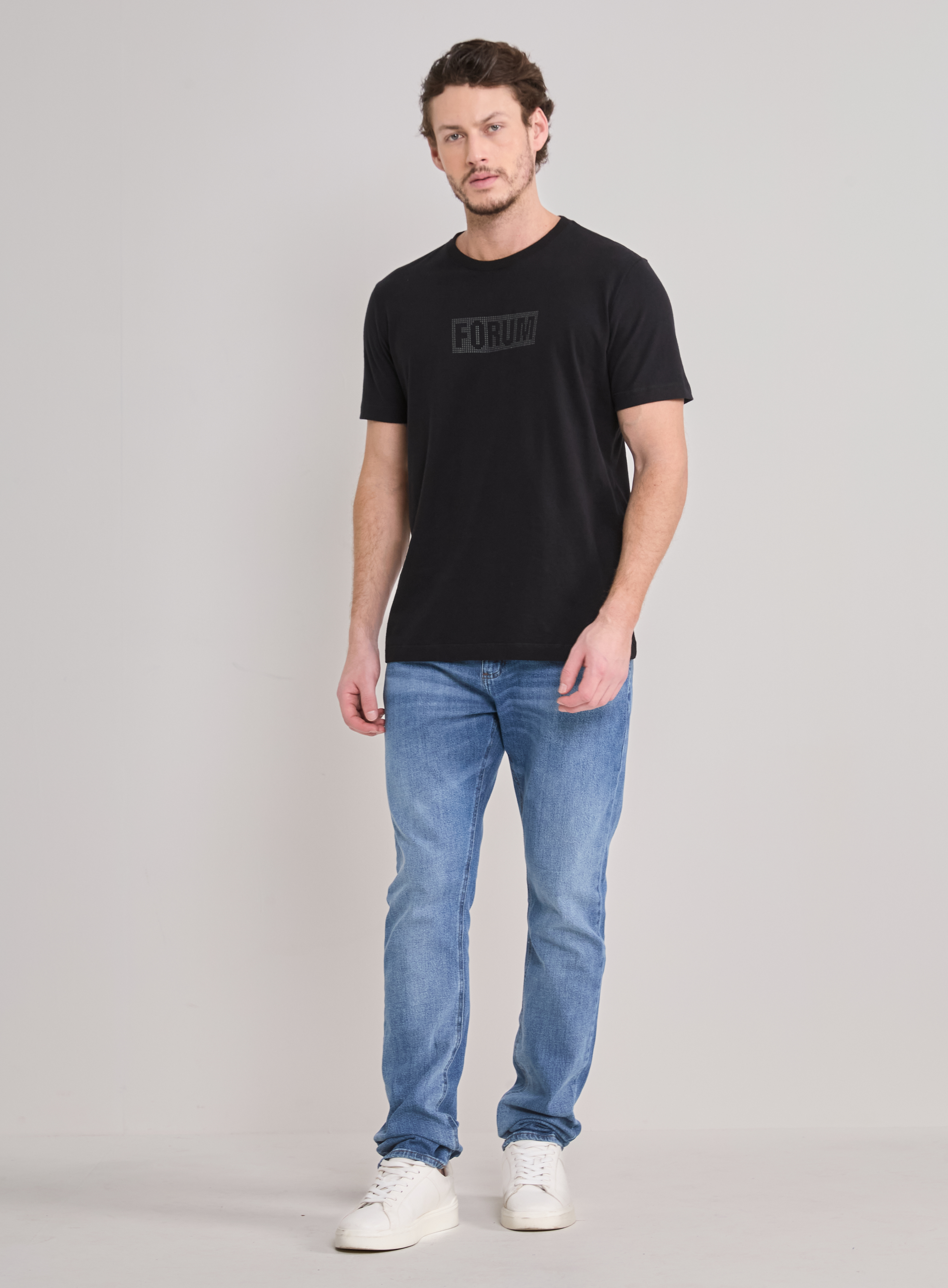 CALÇA JEANS PAUL SLIM 42 INDIGO
