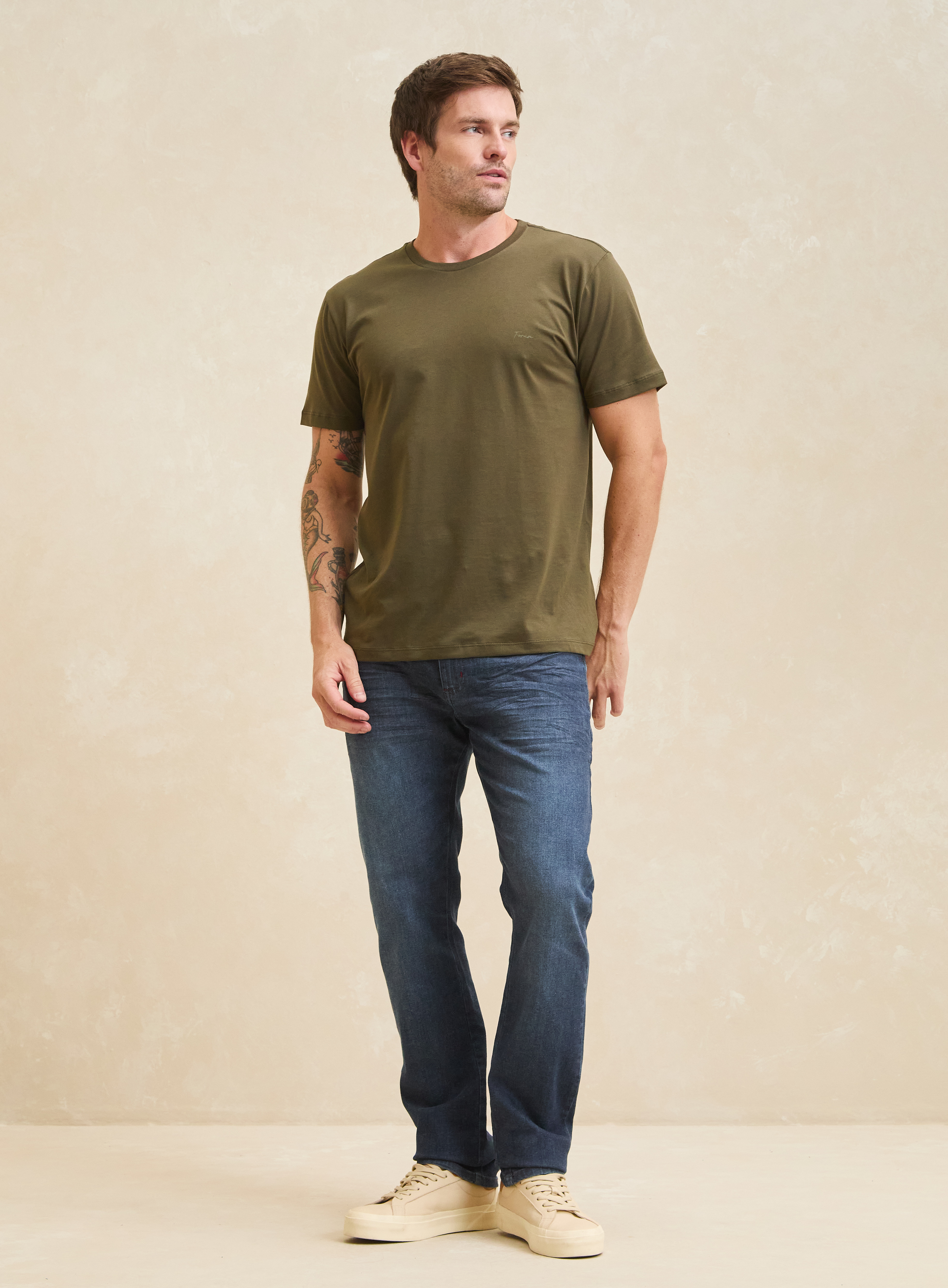 CAMISETA FORUM G CINZA FULIGEM