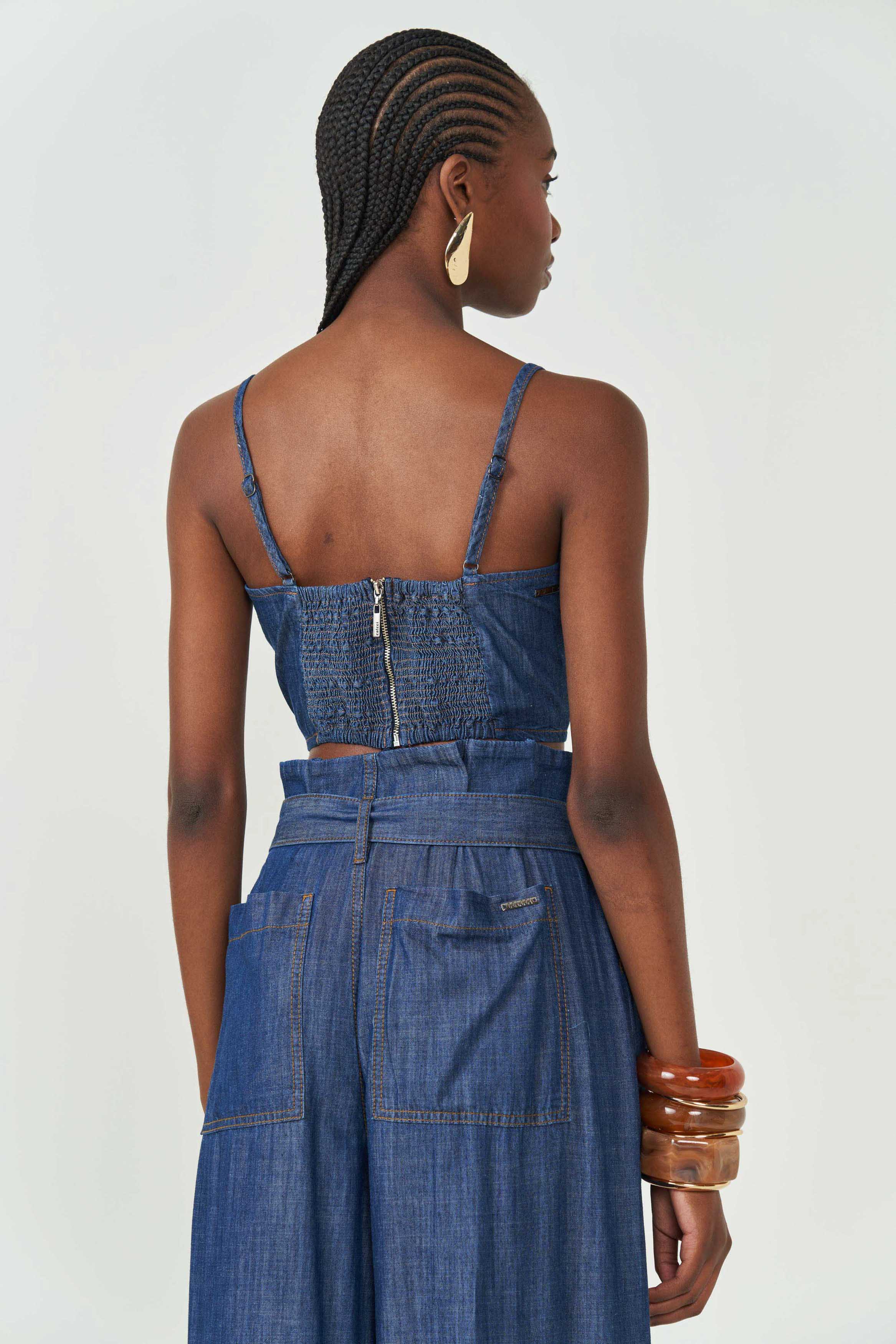 TOP JEANS G INDIGO