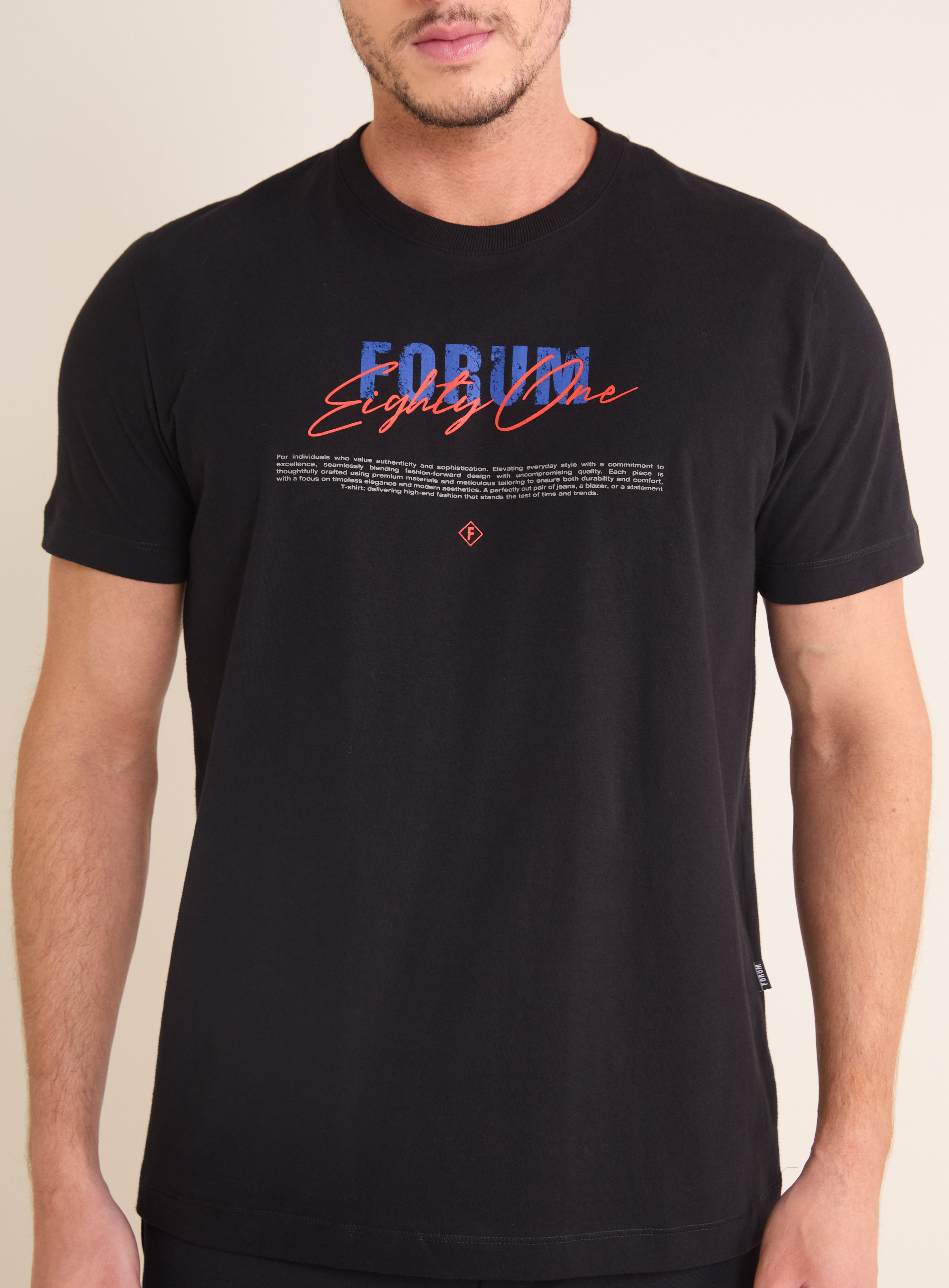CAMISETA FORUM G PRETO