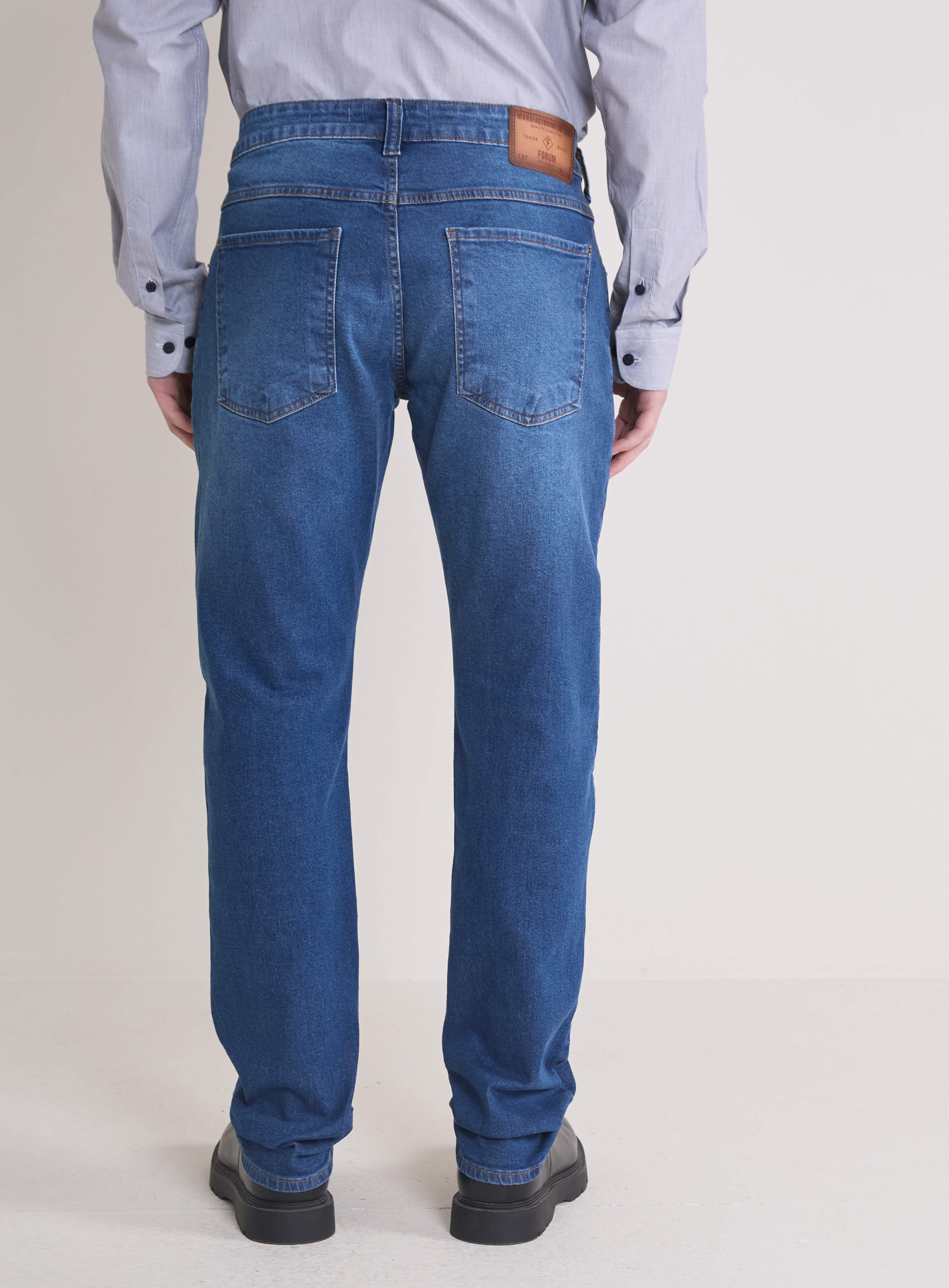 CALÇA JEANS PAUL SLIM 42 INDIGO