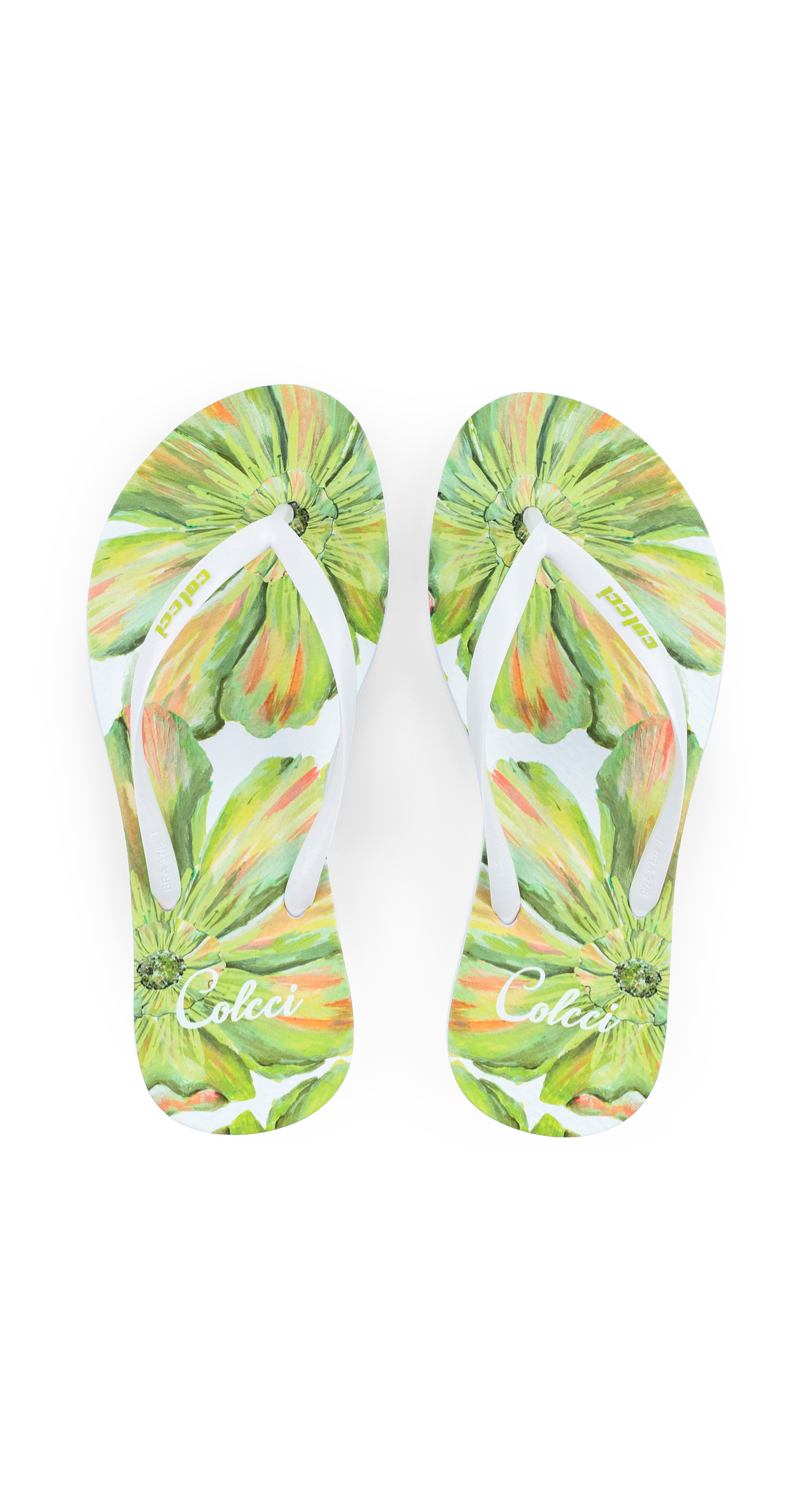 CHINELO COLCCI FEMININO AQUARELA 33-34 BRANCO