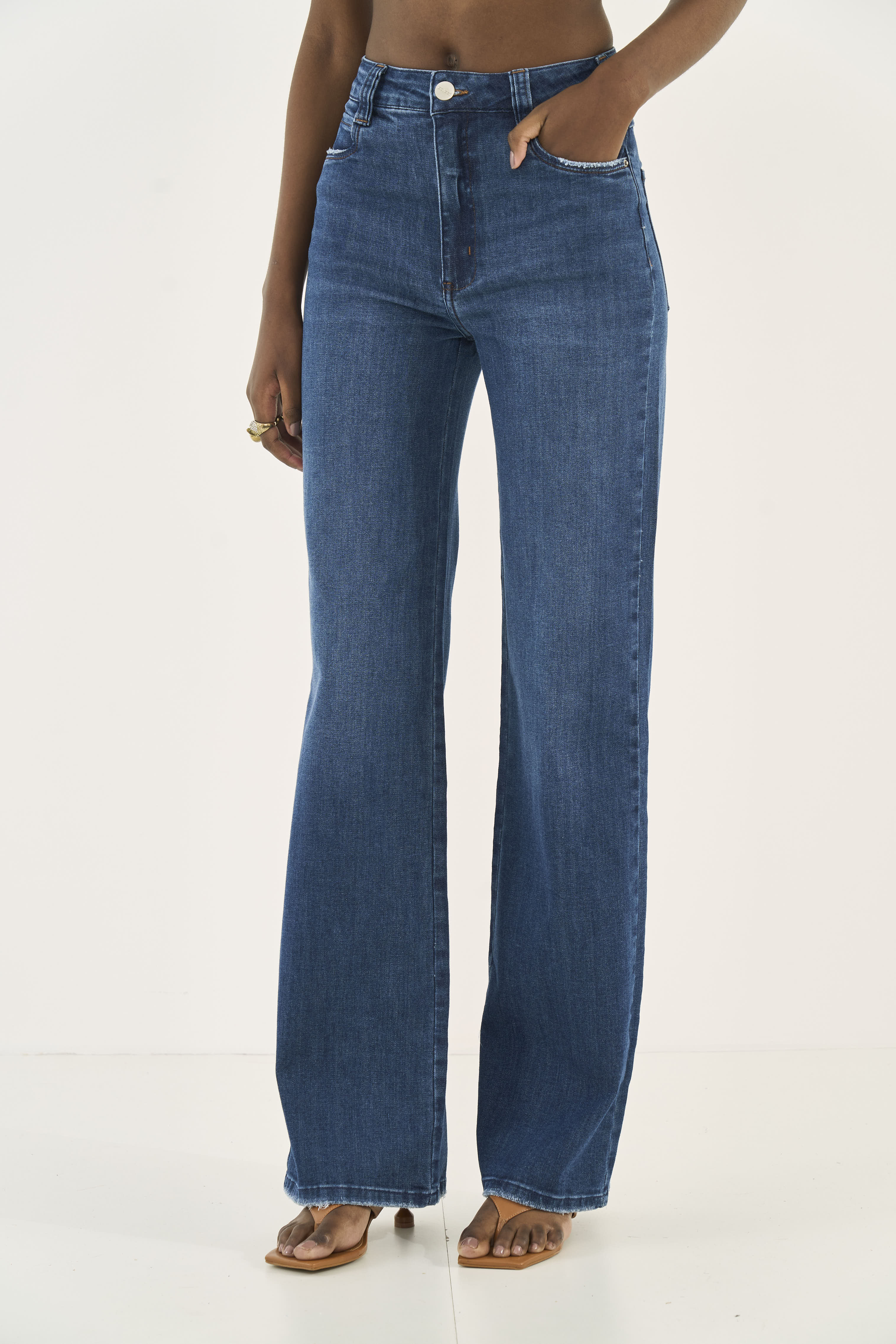 CALÇA JEANS JULIETTE STRETCH 44 INDIGO