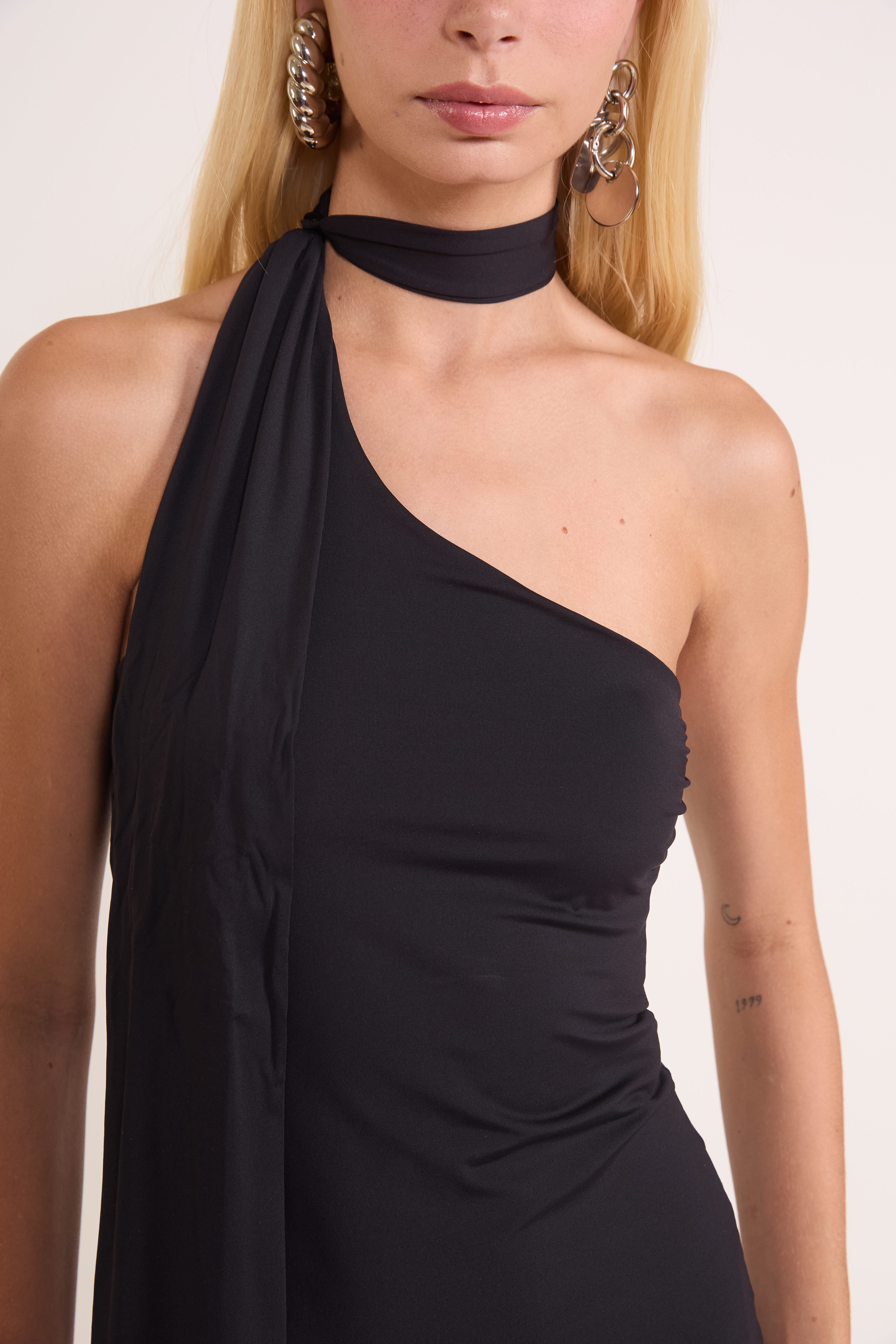 VESTIDO COLCCI JEANS M PRETO