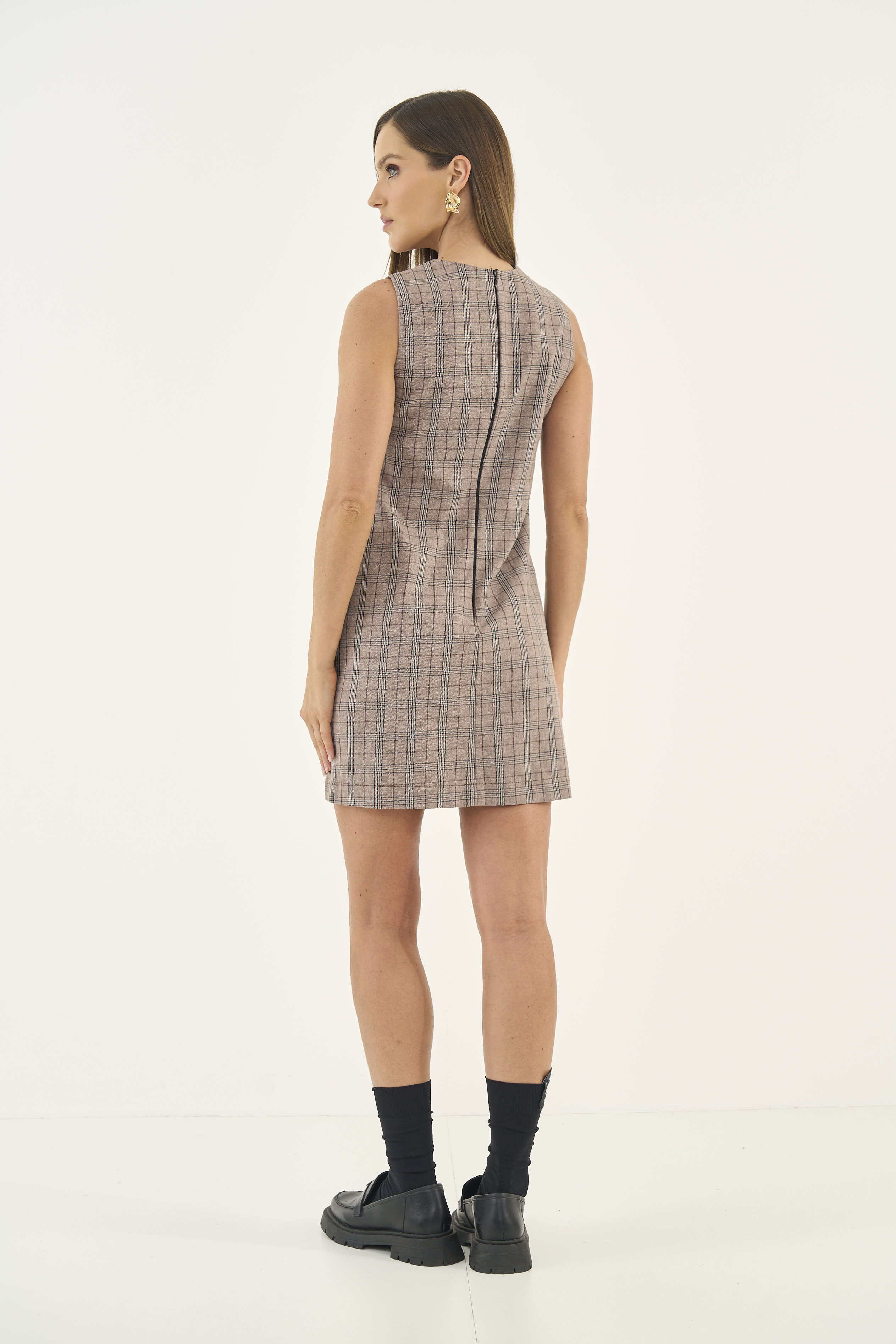 VESTIDO XADREZ PP MRR./PTO./OFF