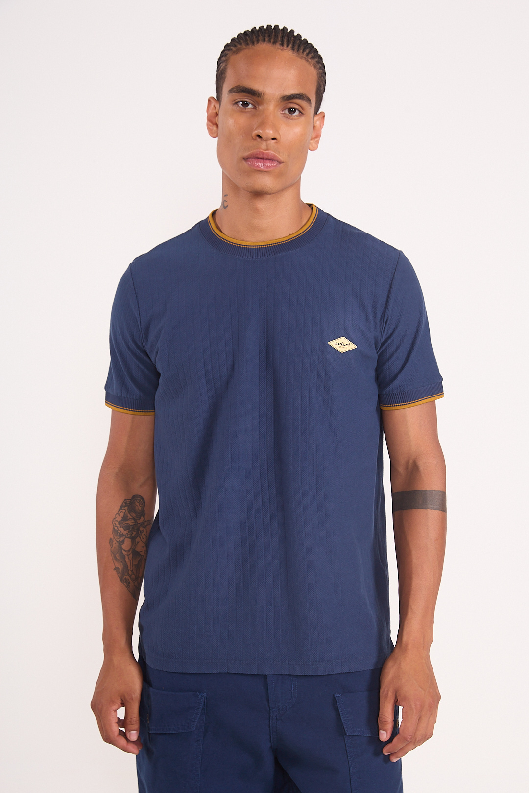 CAMISETA COLCCI G AZUL DARKNESS