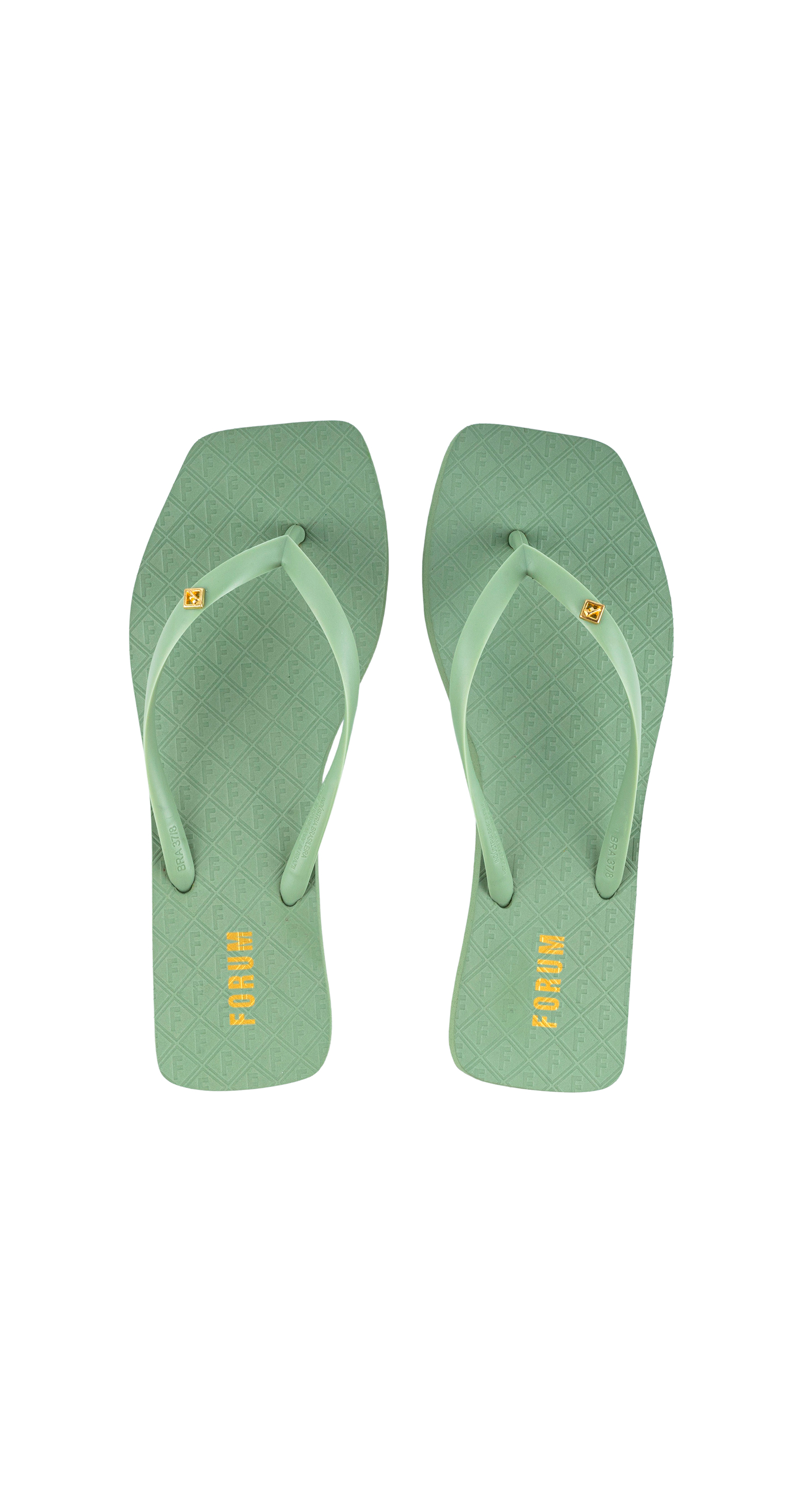 CHINELO FEM  FORUM BASIC METAL 35-36 MARROM ORSO