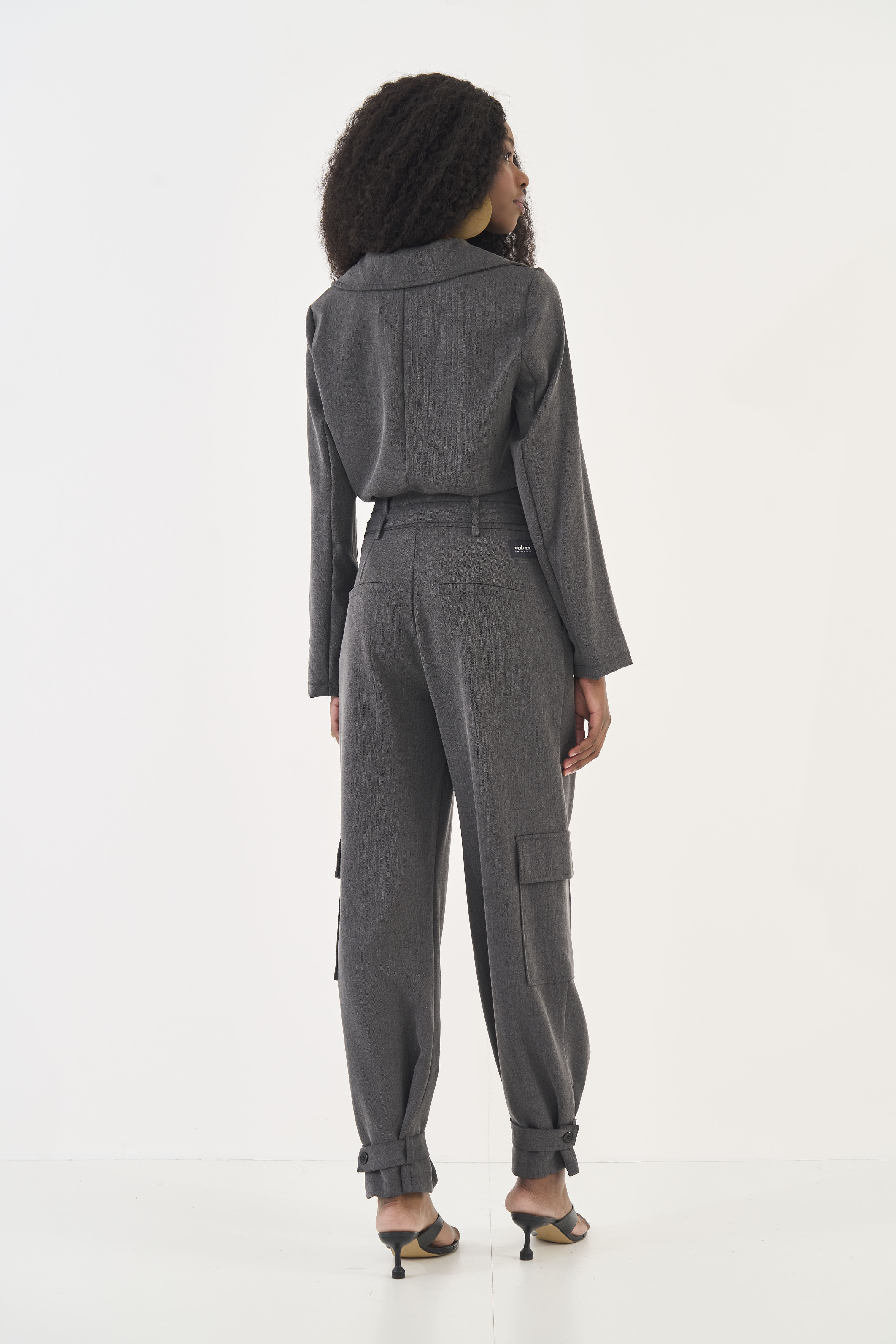 CALÇA COLCCI M PRETO/CINZA