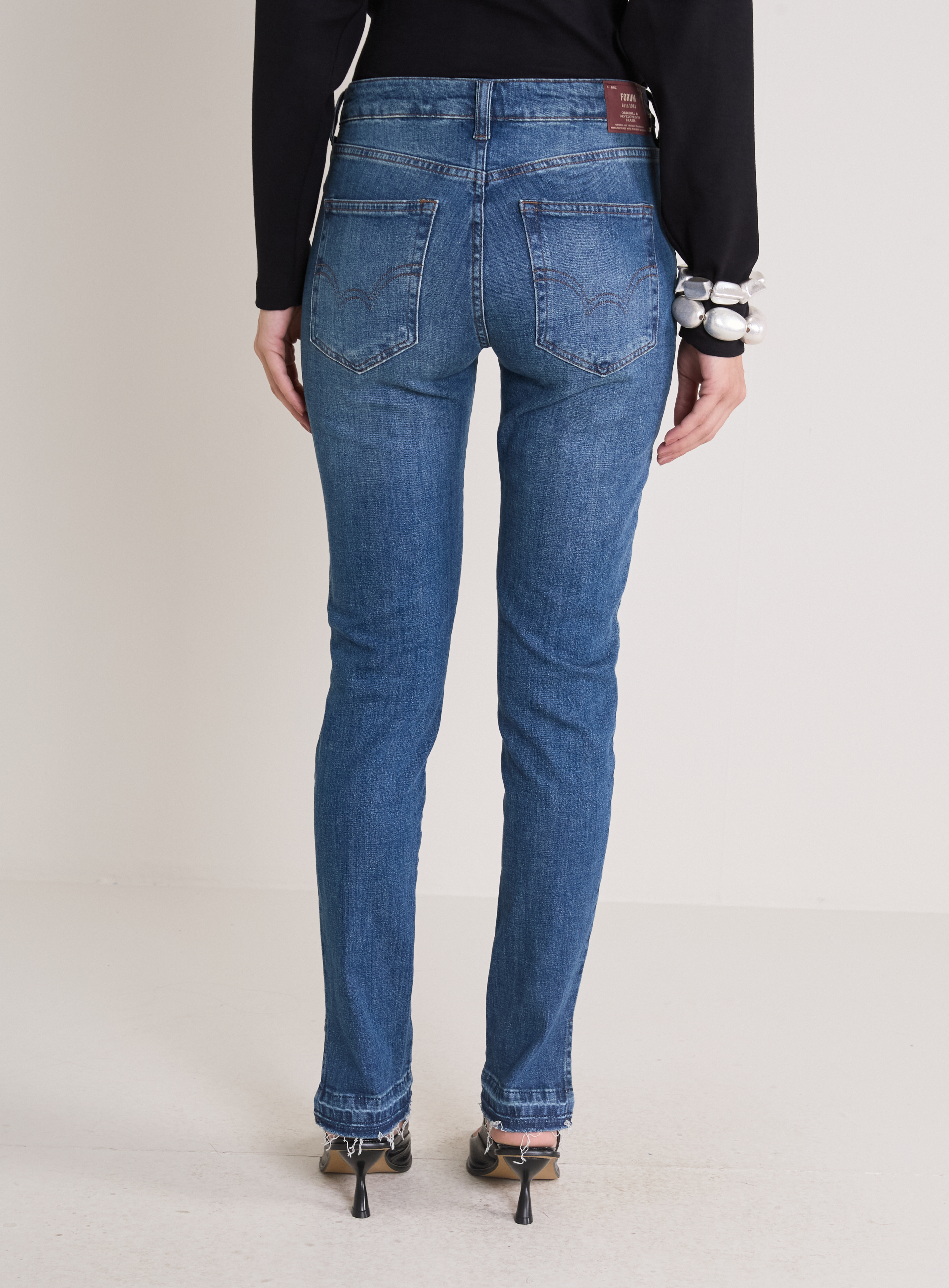 CALÇA JEANS MARISA SKINNY 38 INDIGO